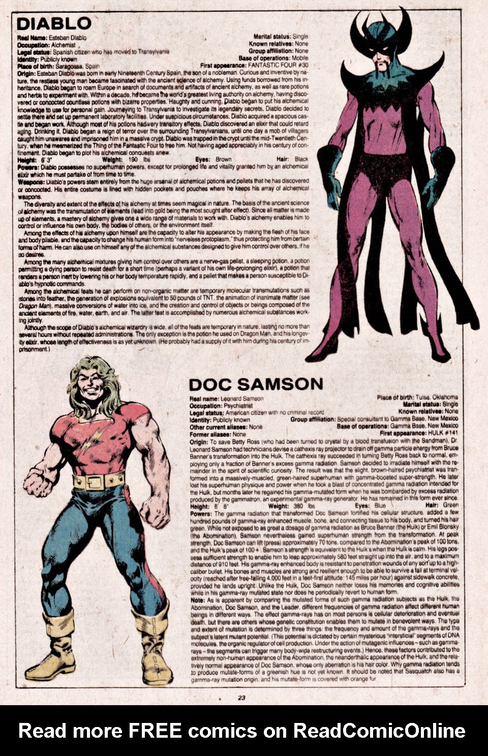 The Official Handbook of the Marvel Universe issue 3 - Page 24