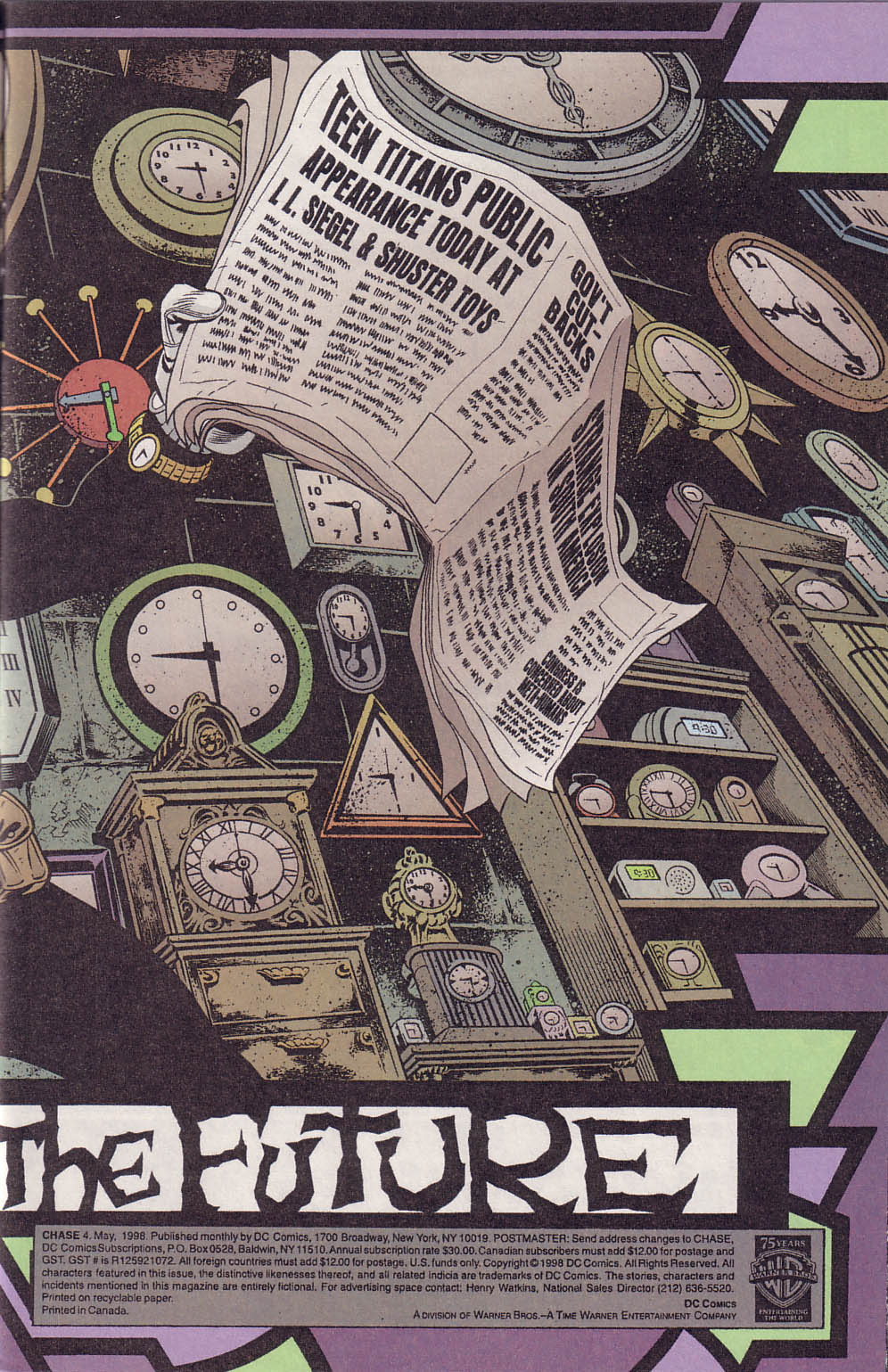 Read online Chase comic -  Issue #4 - 5
