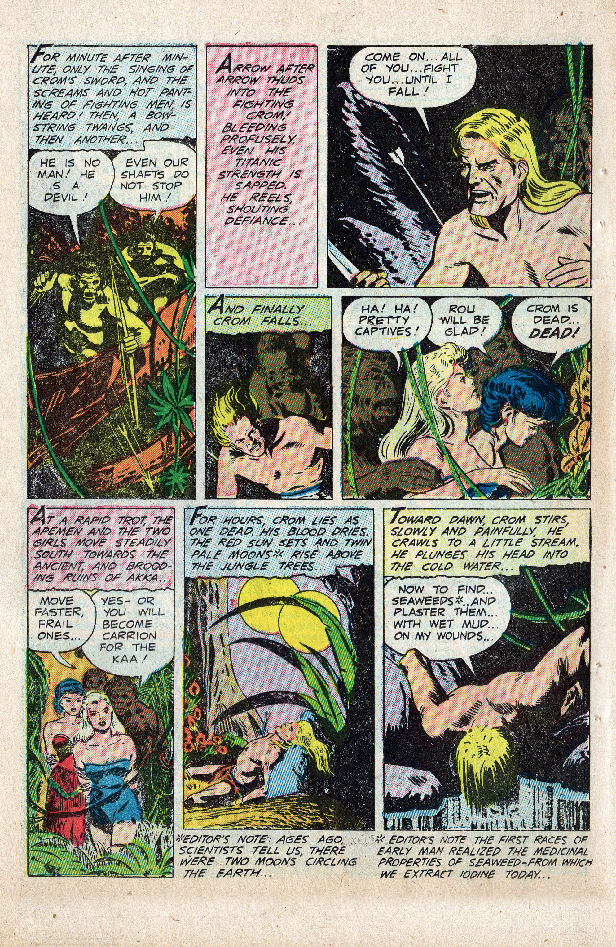 Read online Crom the Barbarian Collection comic -  Issue #1 - 17