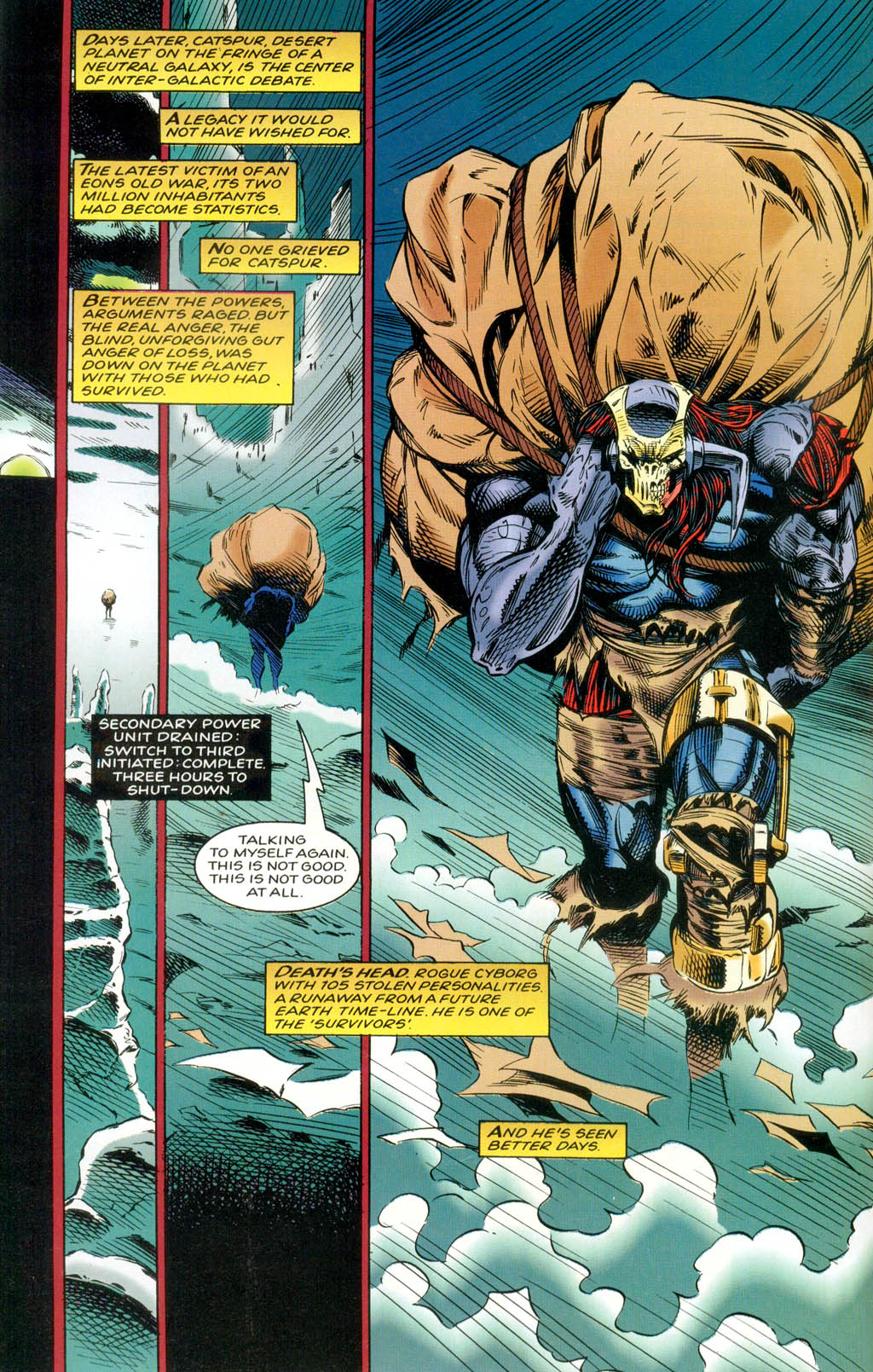 Read online Death's Head II Gold comic -  Issue #1 - 3