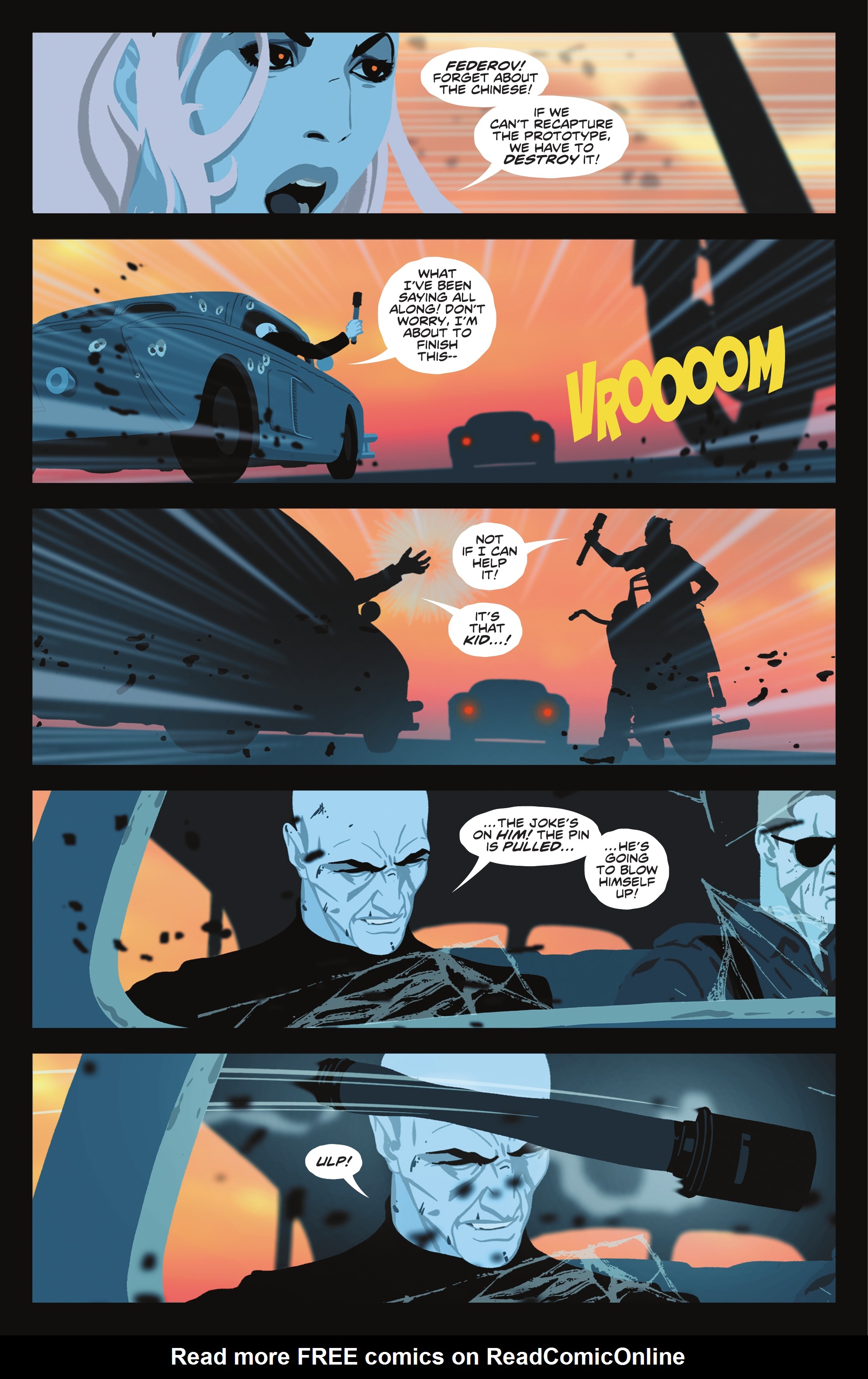 Read online Spy Hunter & Paper Boy comic -  Issue #6 - 15