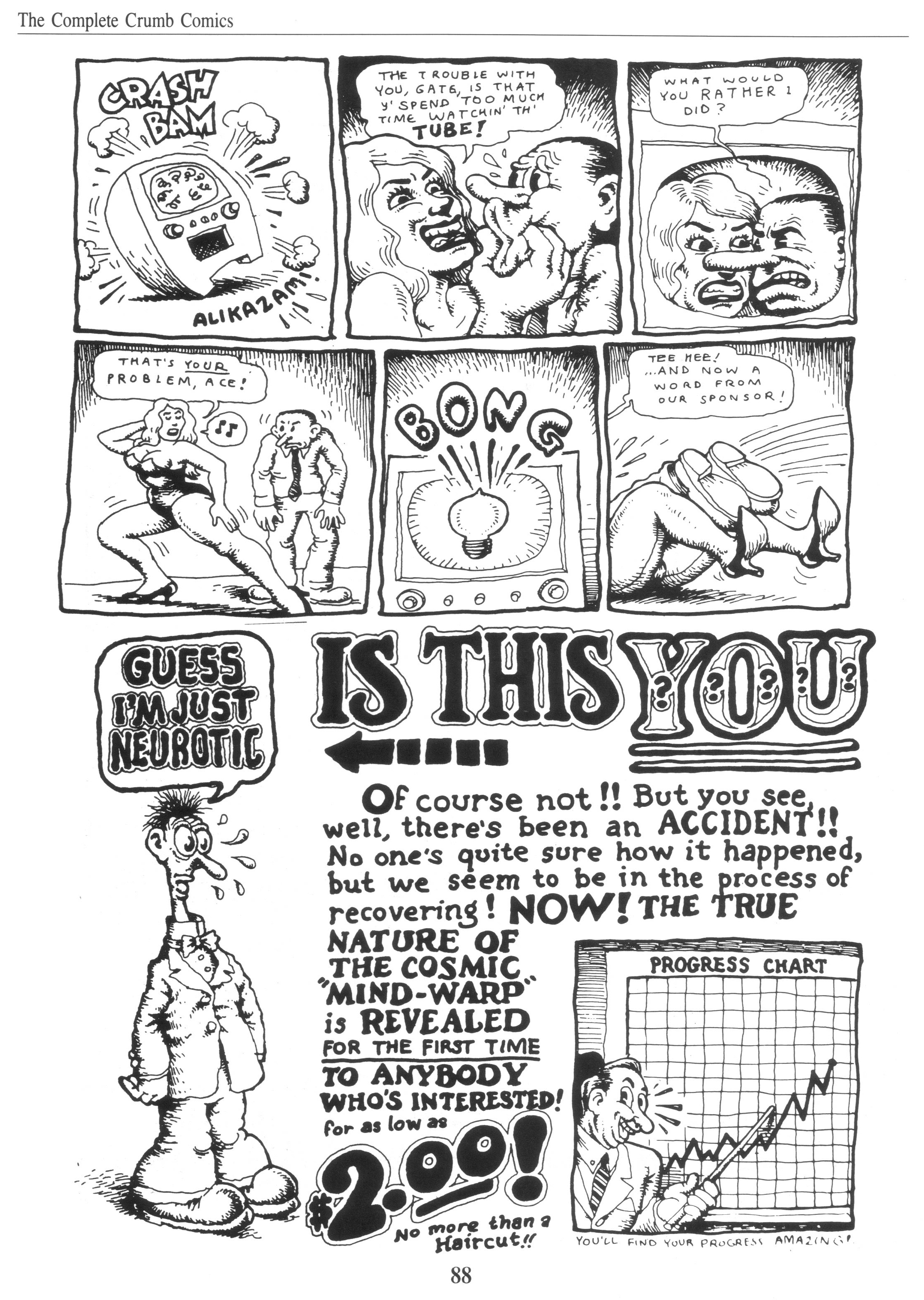 Read online The Complete Crumb Comics comic -  Issue # TPB 6 - 98