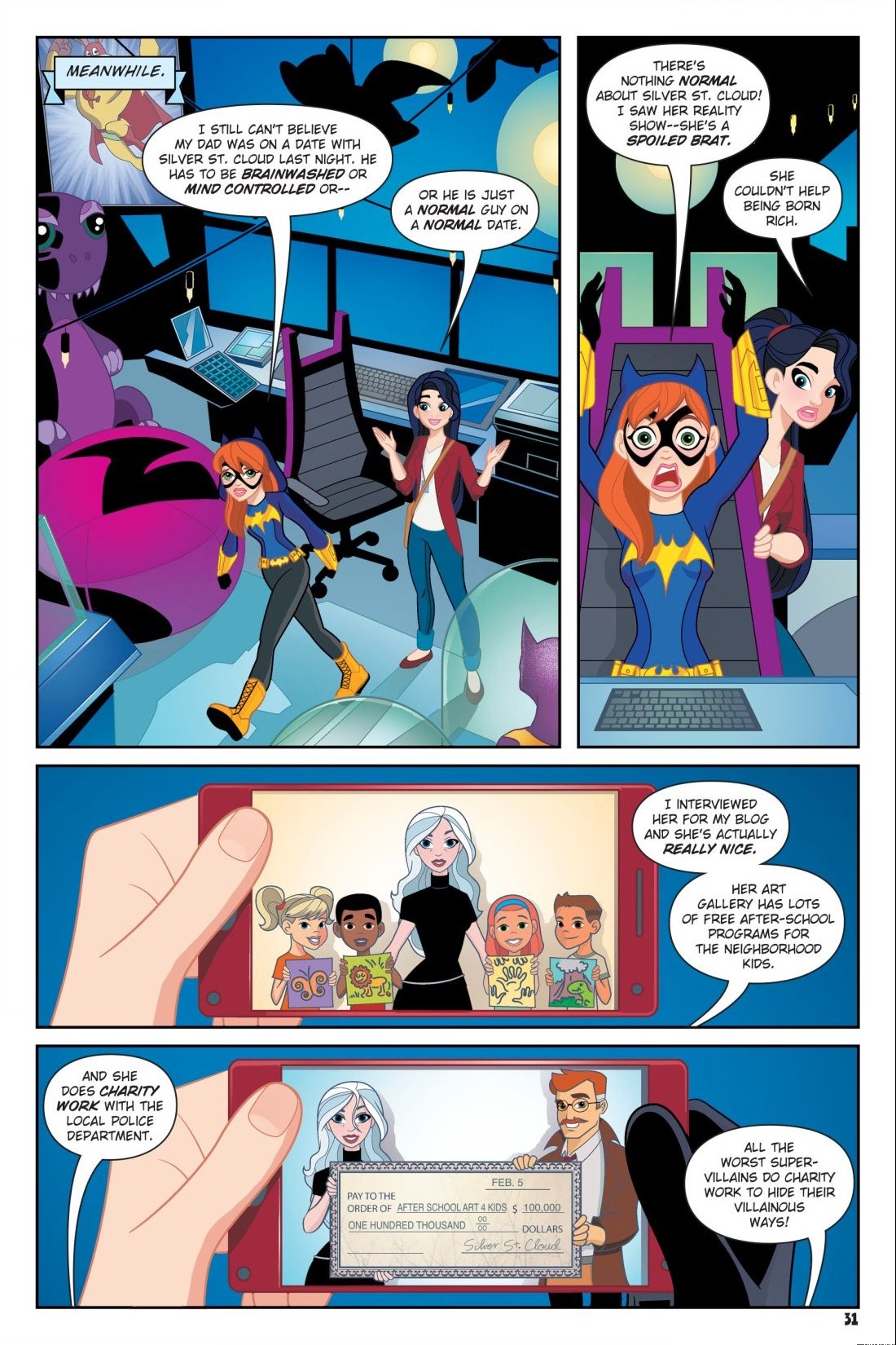 Read online DC Super Hero Girls: Date With Disaster comic -  Issue # TPB - 30