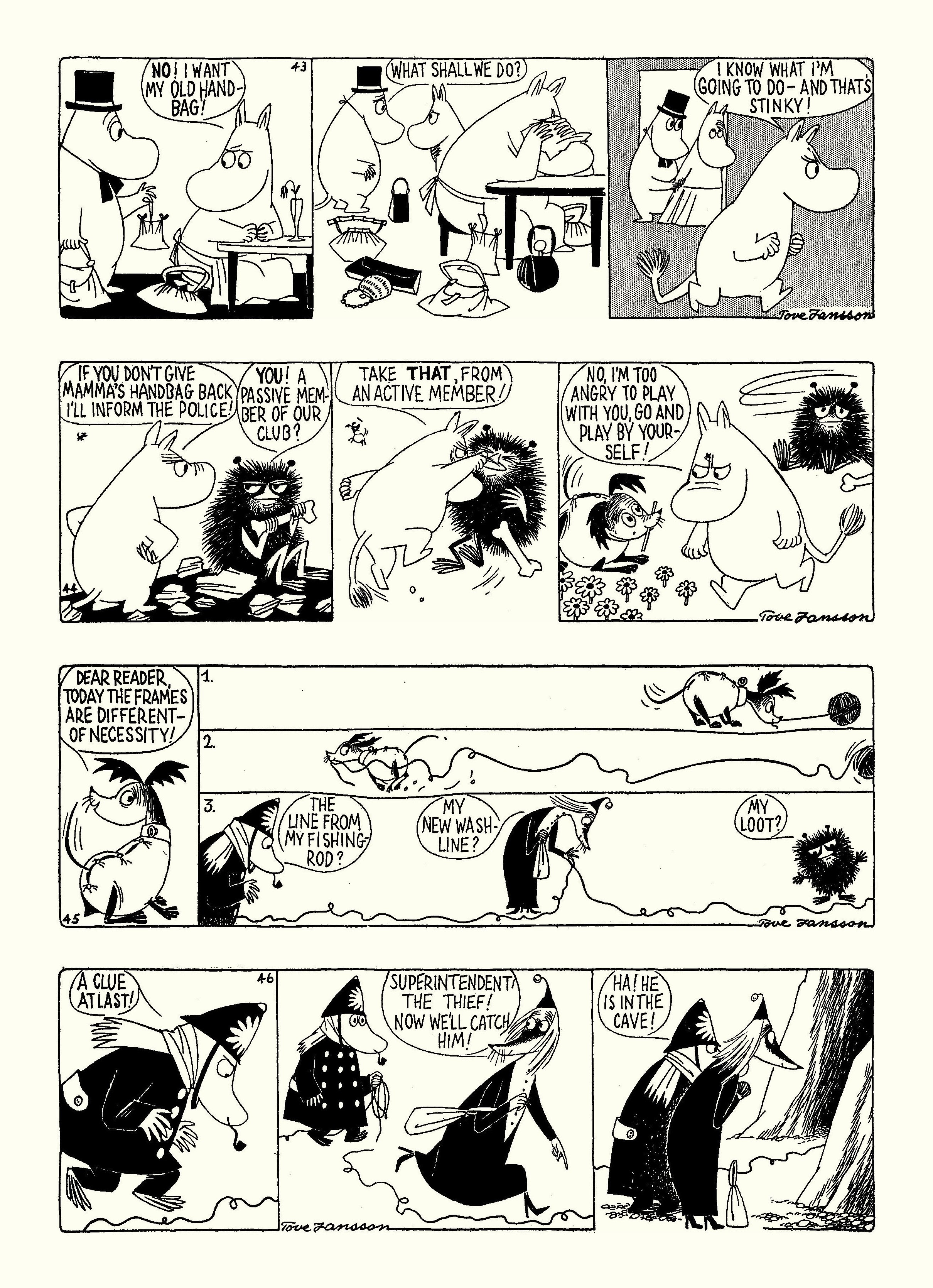 Read online Moomin: The Complete Tove Jansson Comic Strip comic -  Issue # TPB 3 - 92