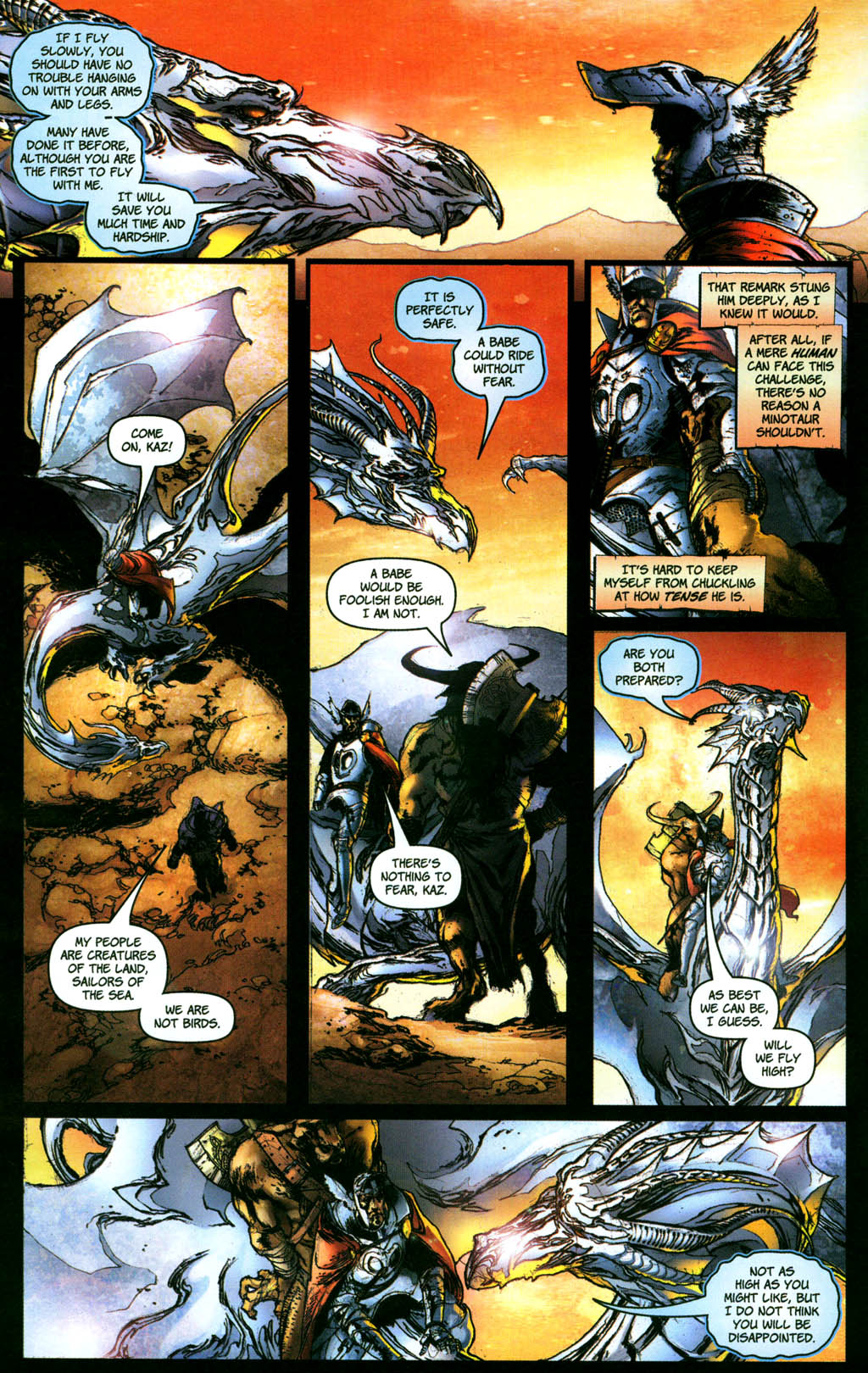 Read online Dragonlance: The Legend of Huma comic -  Issue #2 - 9