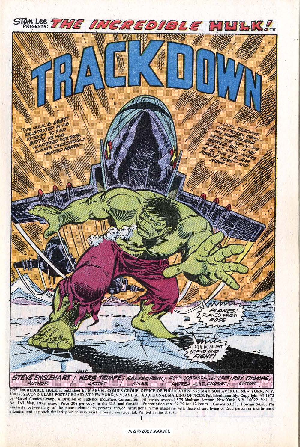 Read online The Incredible Hulk (1968) comic -  Issue #163 - 3