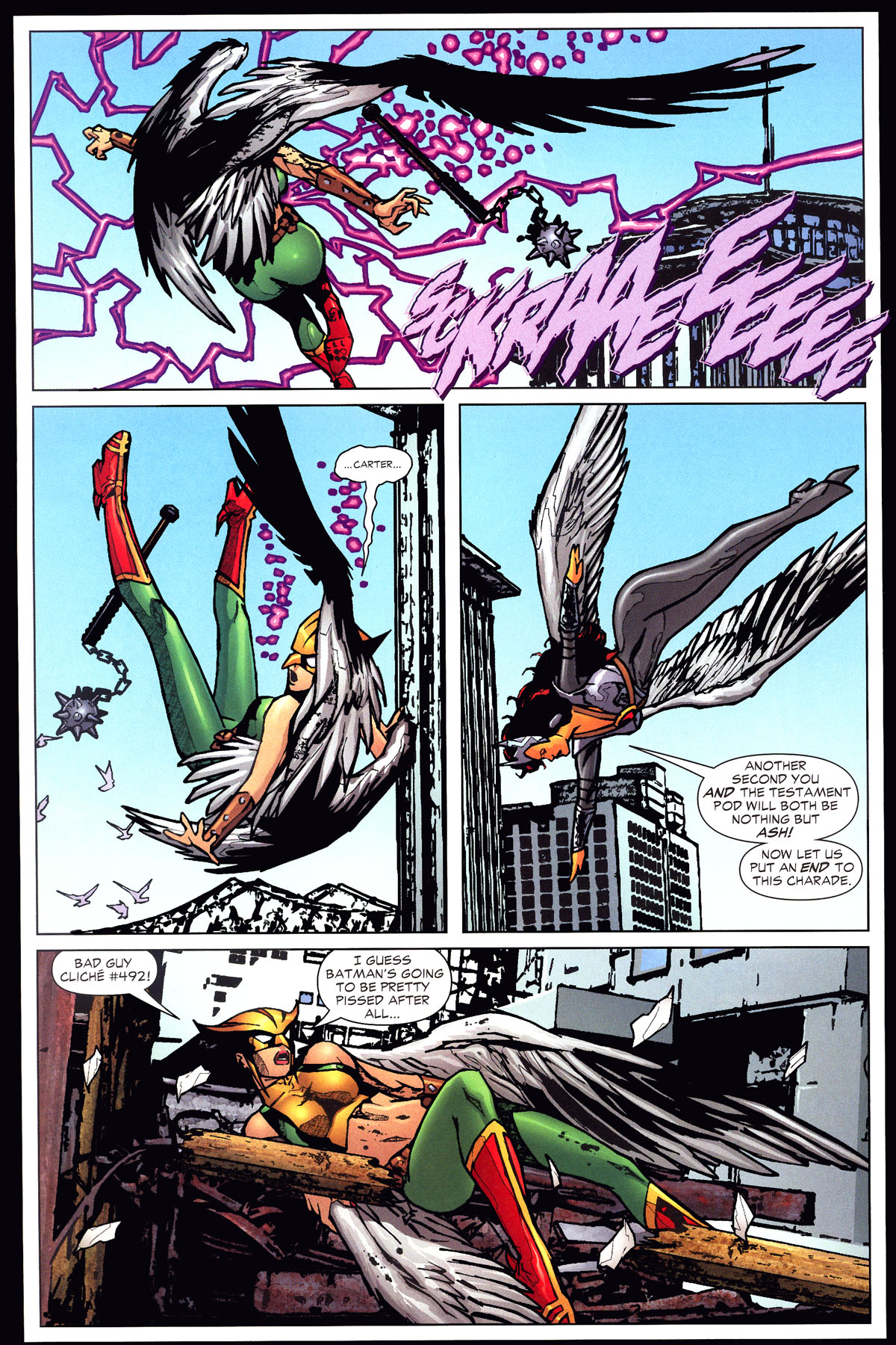 Read online Hawkgirl comic -  Issue #59 - 21