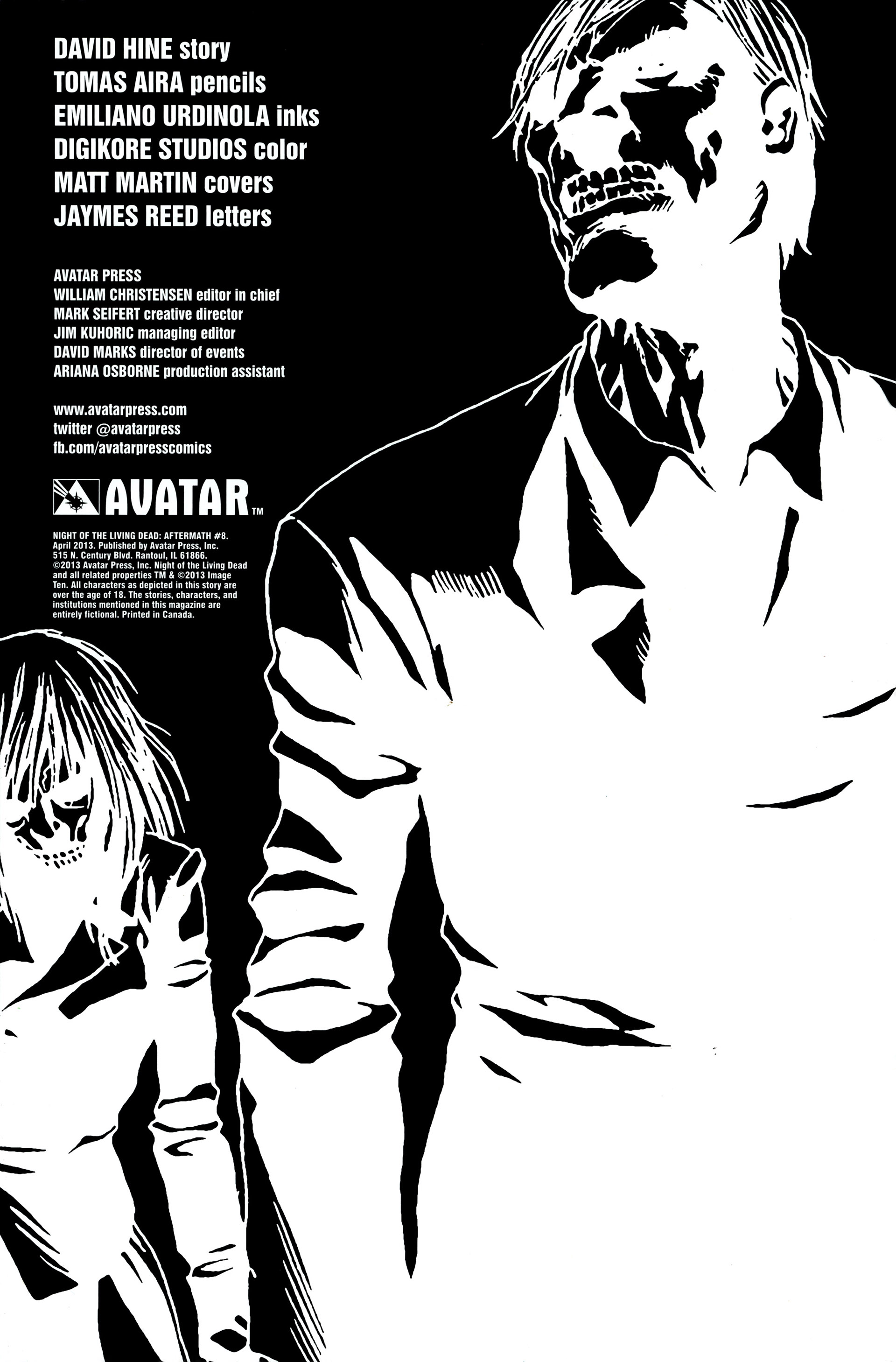 Read online Night of the Living Dead: Aftermath comic -  Issue #8 - 5