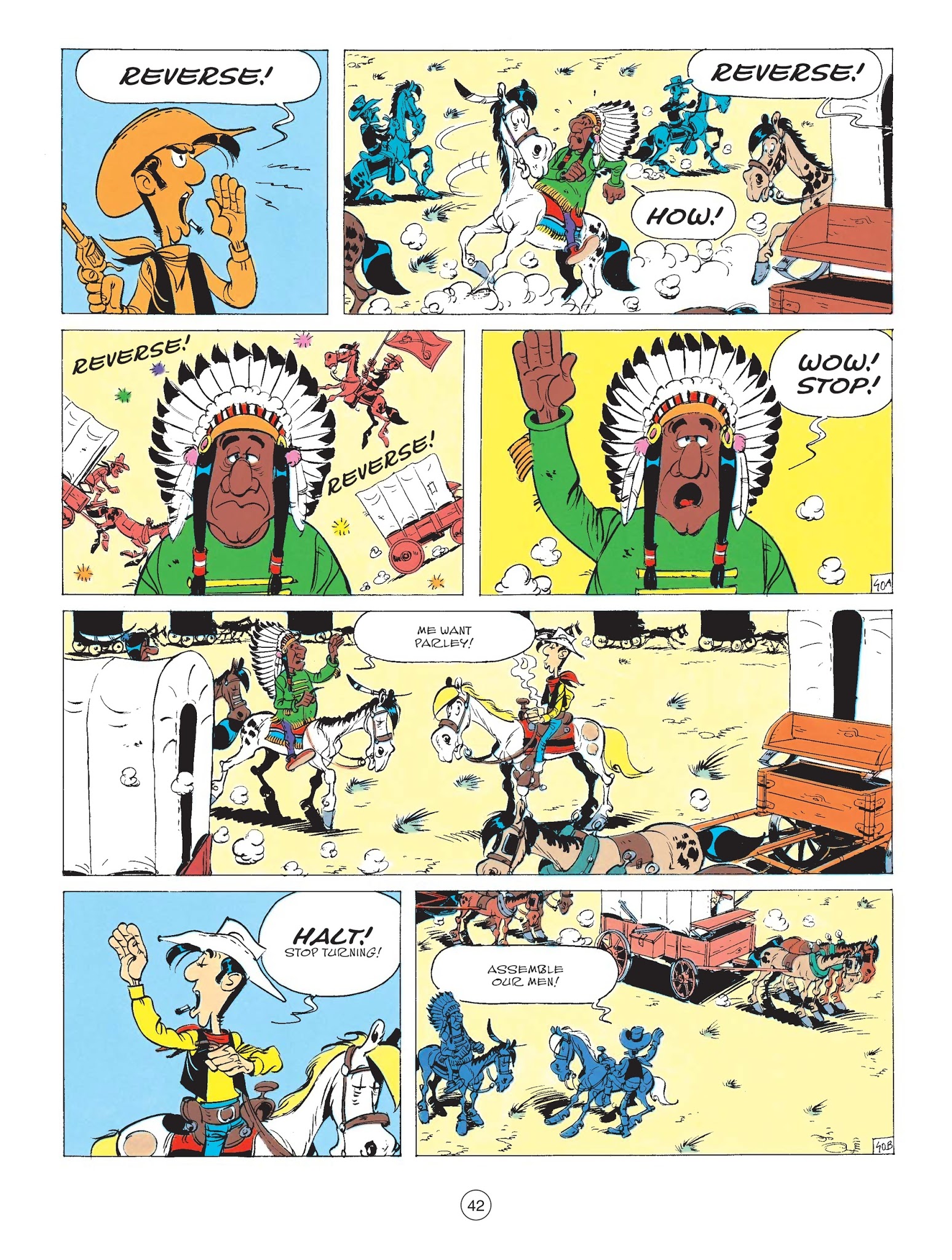 Read online A Lucky Luke Adventure comic -  Issue #61 - 43