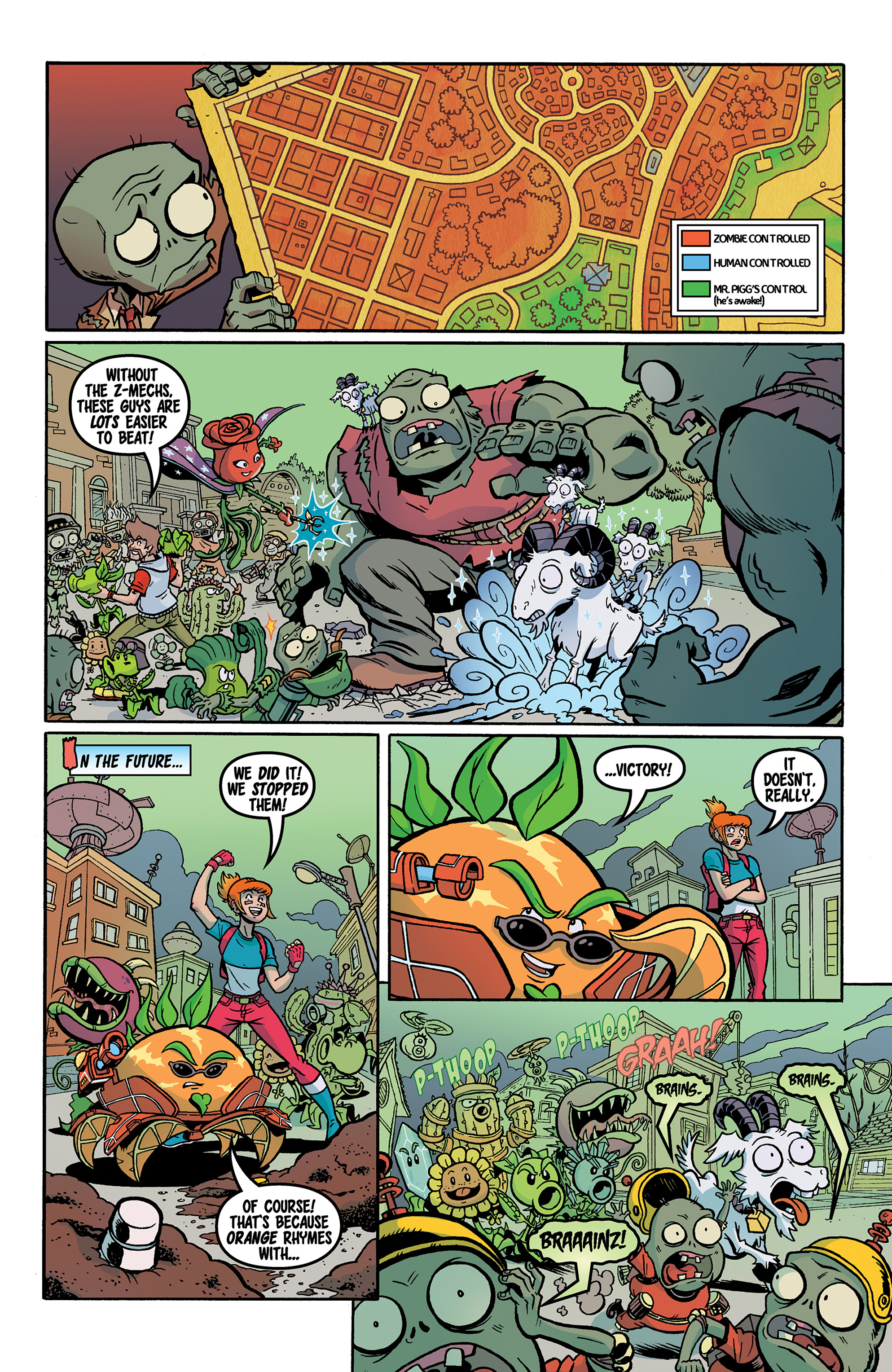 Read online Plants vs. Zombies: Garden Warfare comic -  Issue #3 - 22