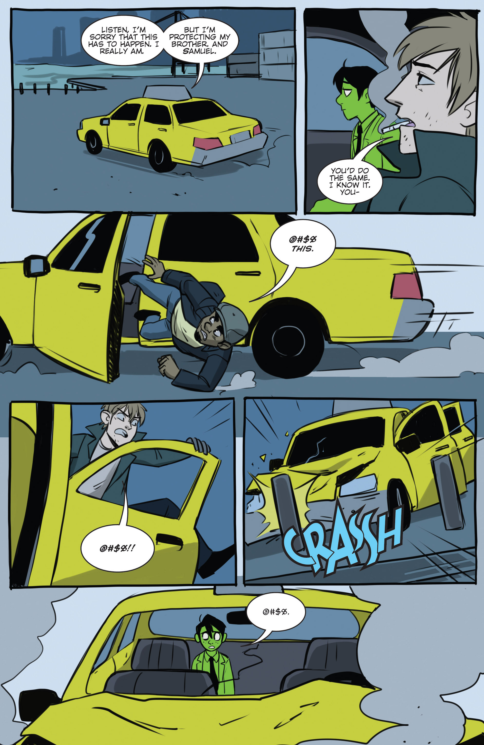Read online Cyrus Perkins and the Haunted Taxicab comic -  Issue # TPB - 106