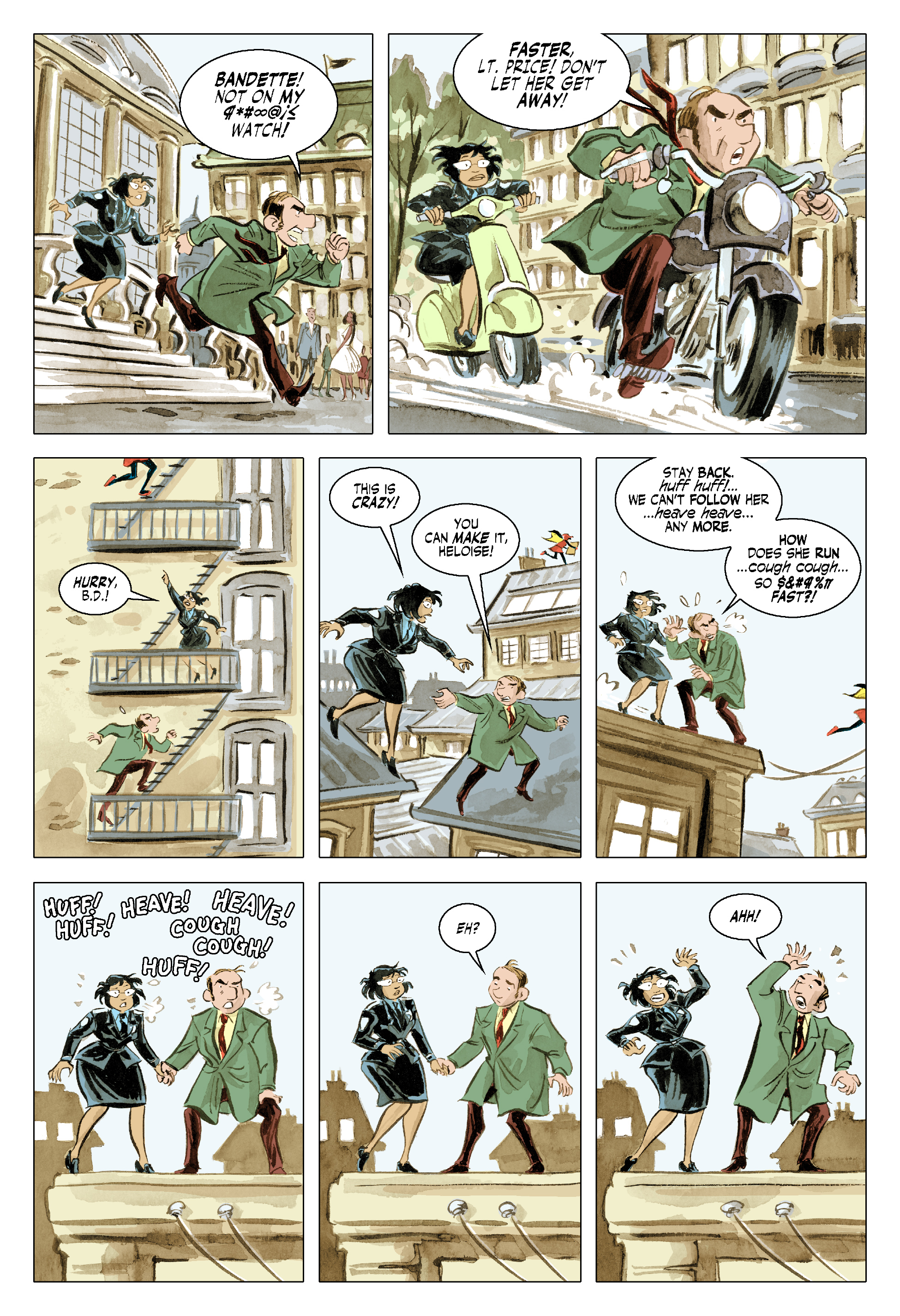 Read online Bandette (2012) comic -  Issue #20 - 10