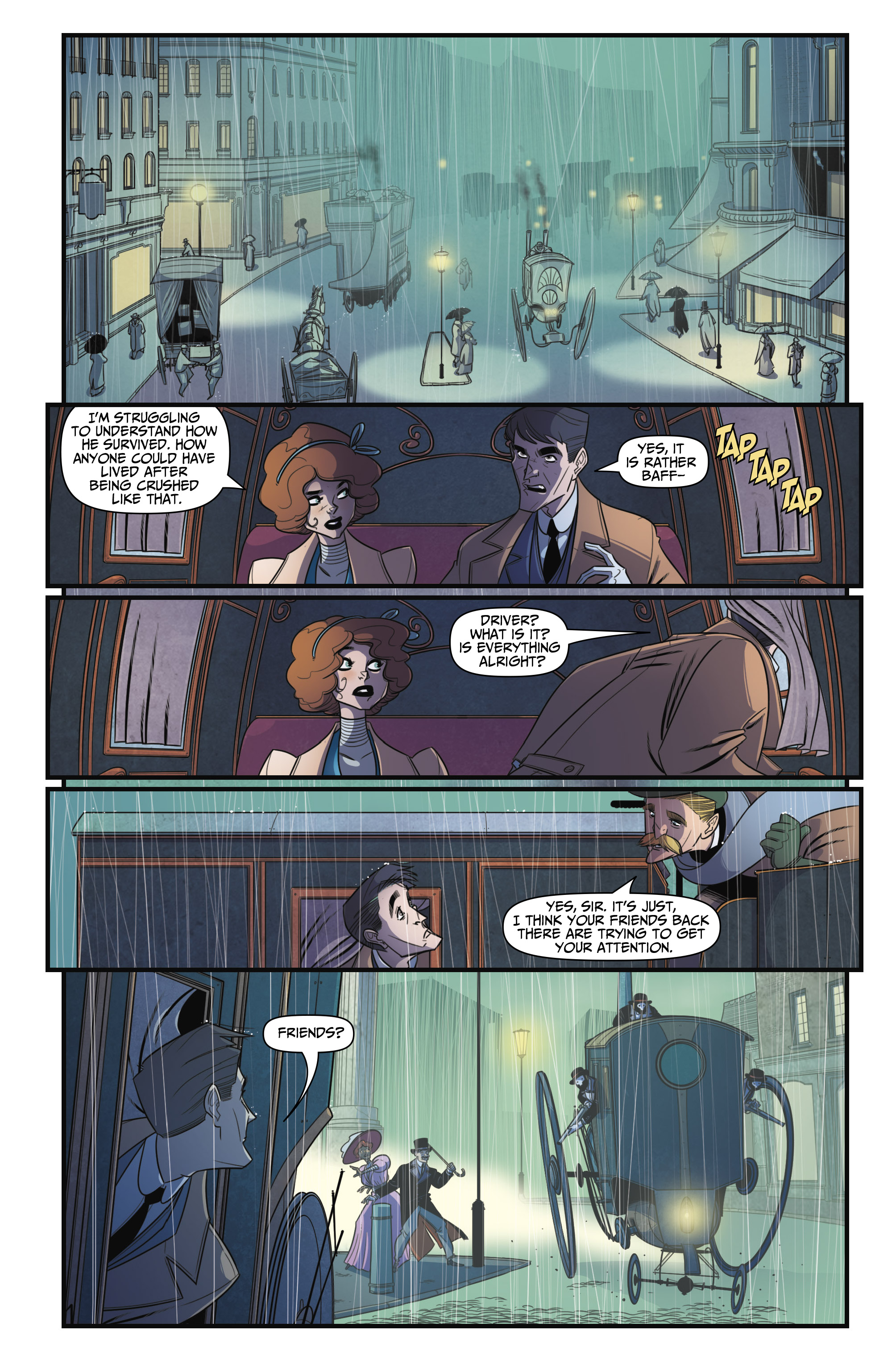 Read online Newbury & Hobbes: The Undying comic -  Issue #4 - 8