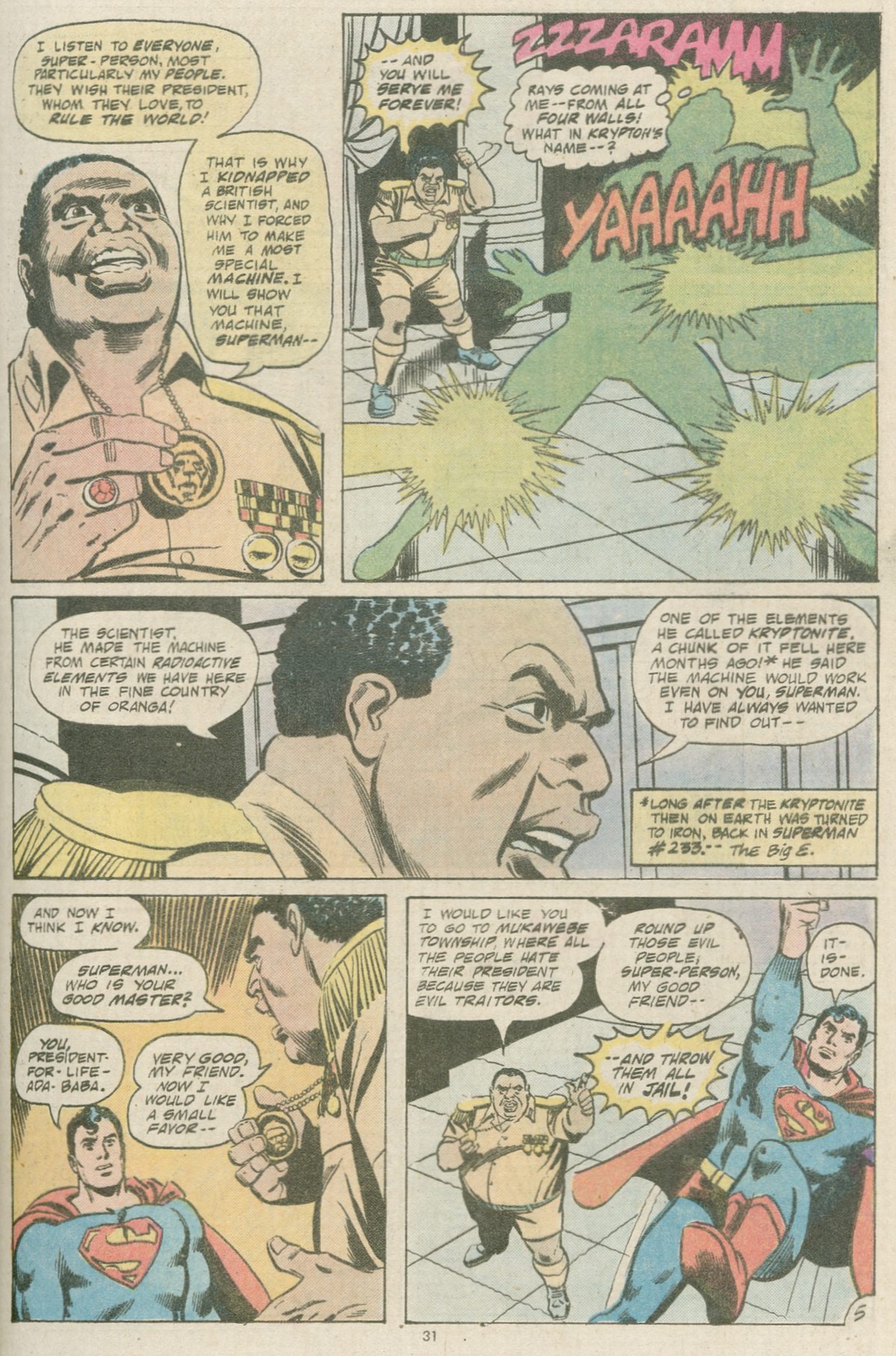 Read online The Superman Family comic -  Issue #186 - 33