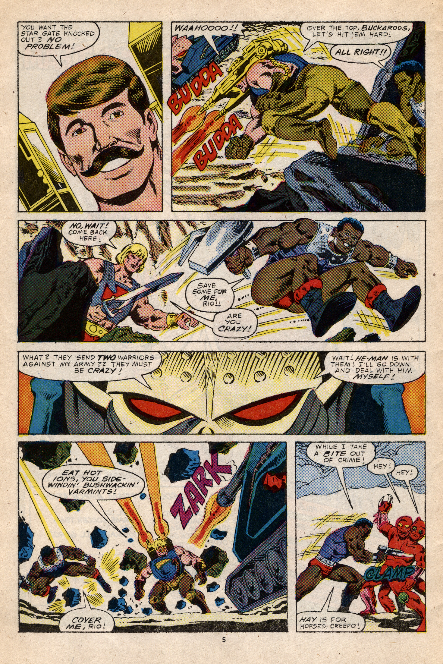 Read online Masters of the Universe (1986) comic -  Issue #11 - 7