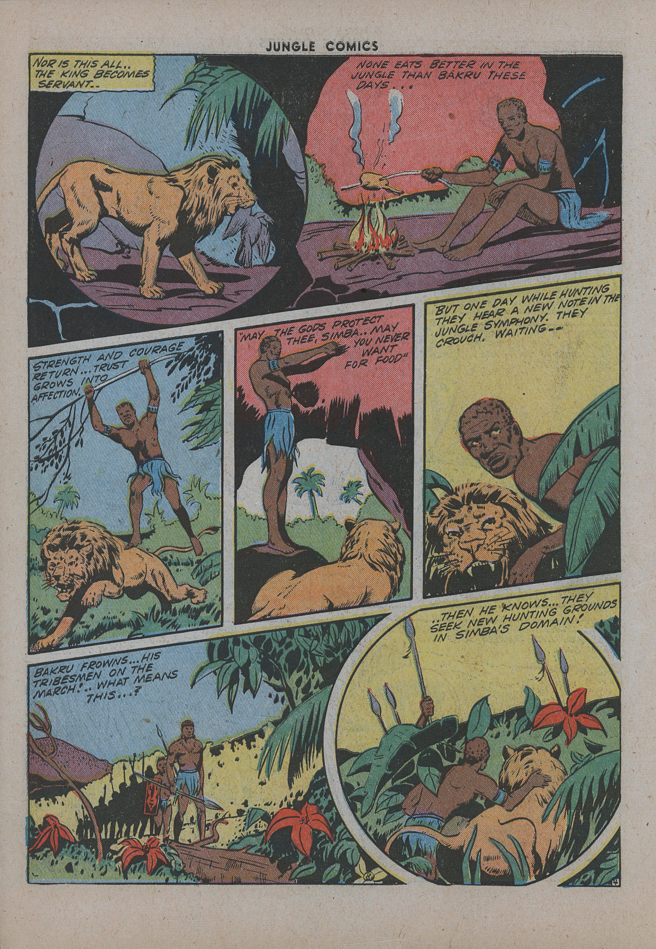 Read online Jungle Comics comic -  Issue #48 - 18