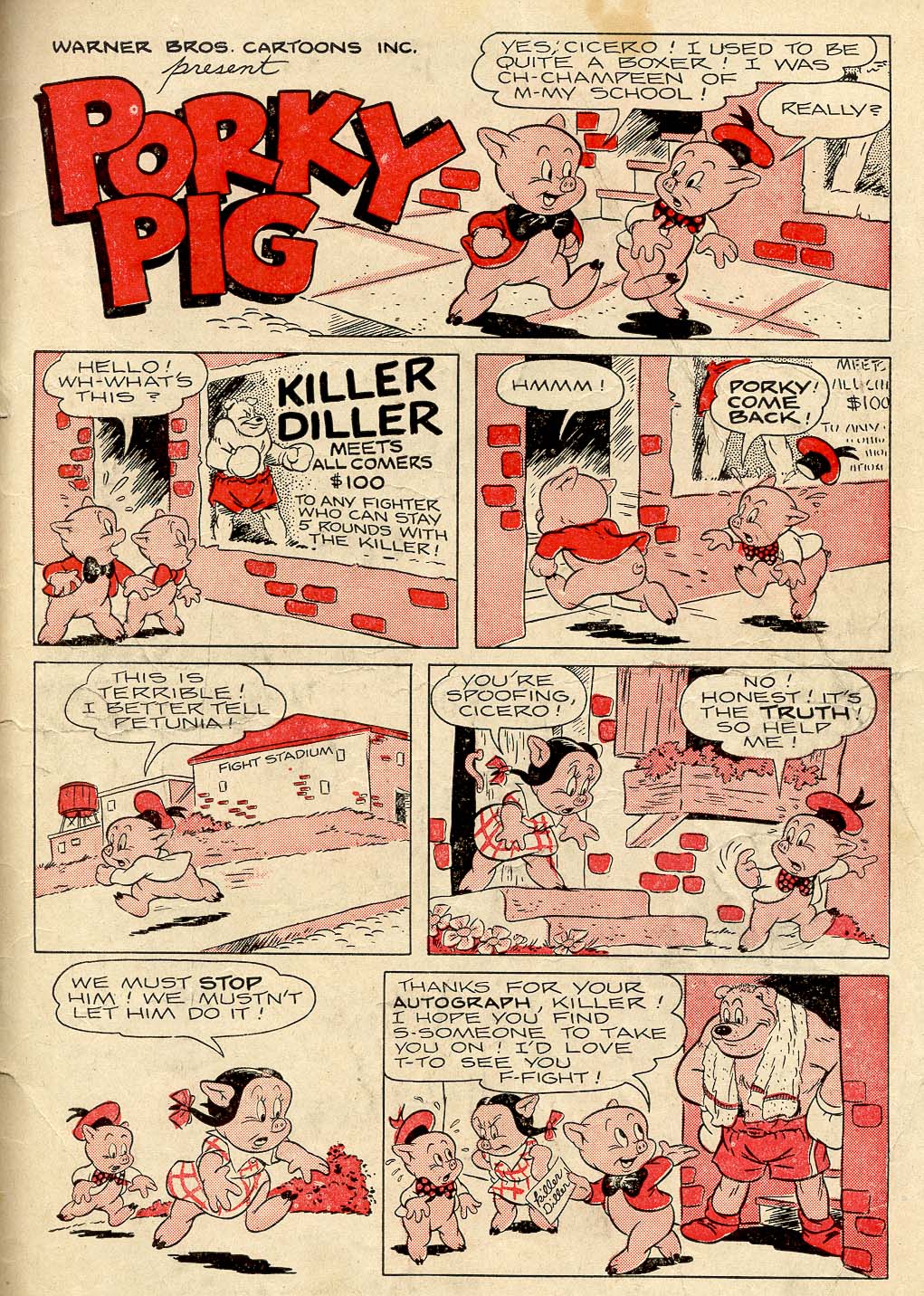 Read online Four Color Comics comic -  Issue #191 - 35