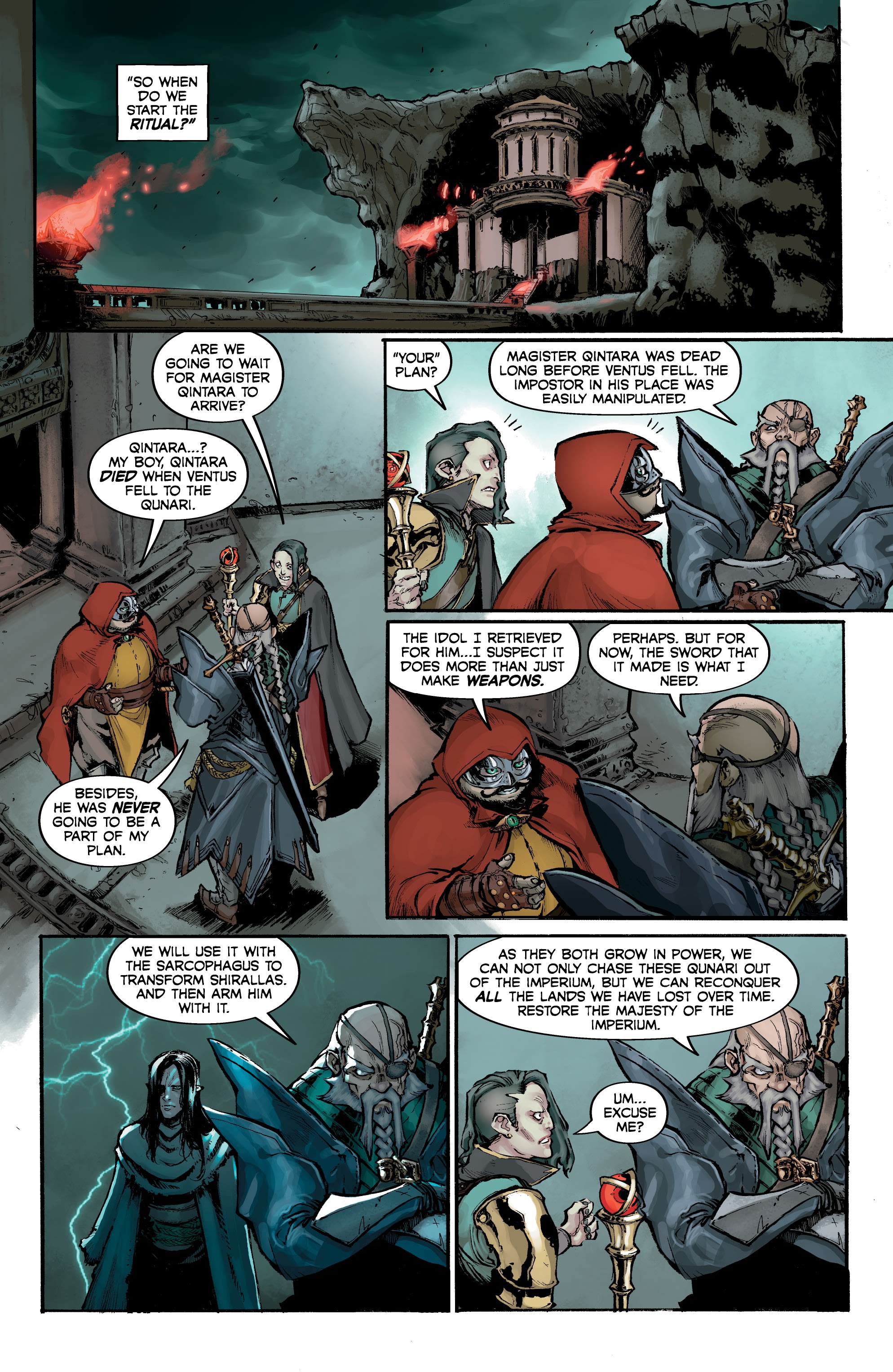 Read online Dragon Age: Dark Fortress comic -  Issue #1 - 8
