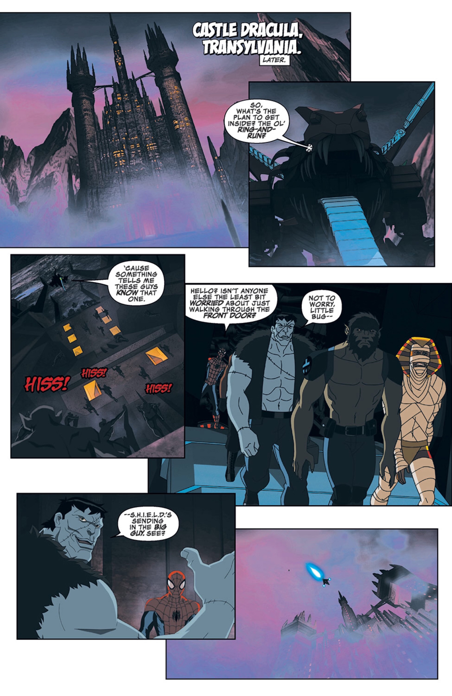 Read online Marvel Universe Ultimate Spider-Man: Web Warriors comic -  Issue #12 - 12