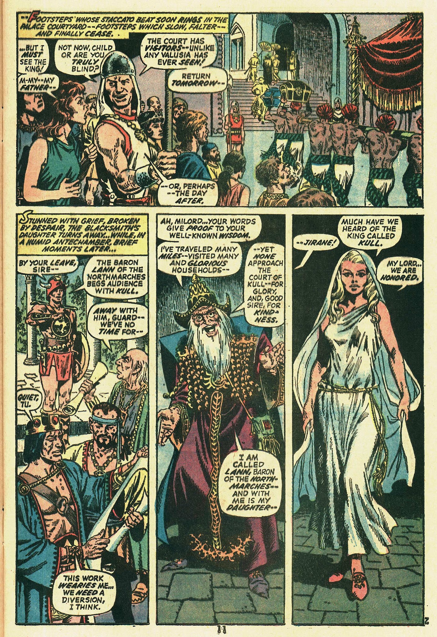 Read online Kull, the Conqueror (1971) comic -  Issue #4 - 8