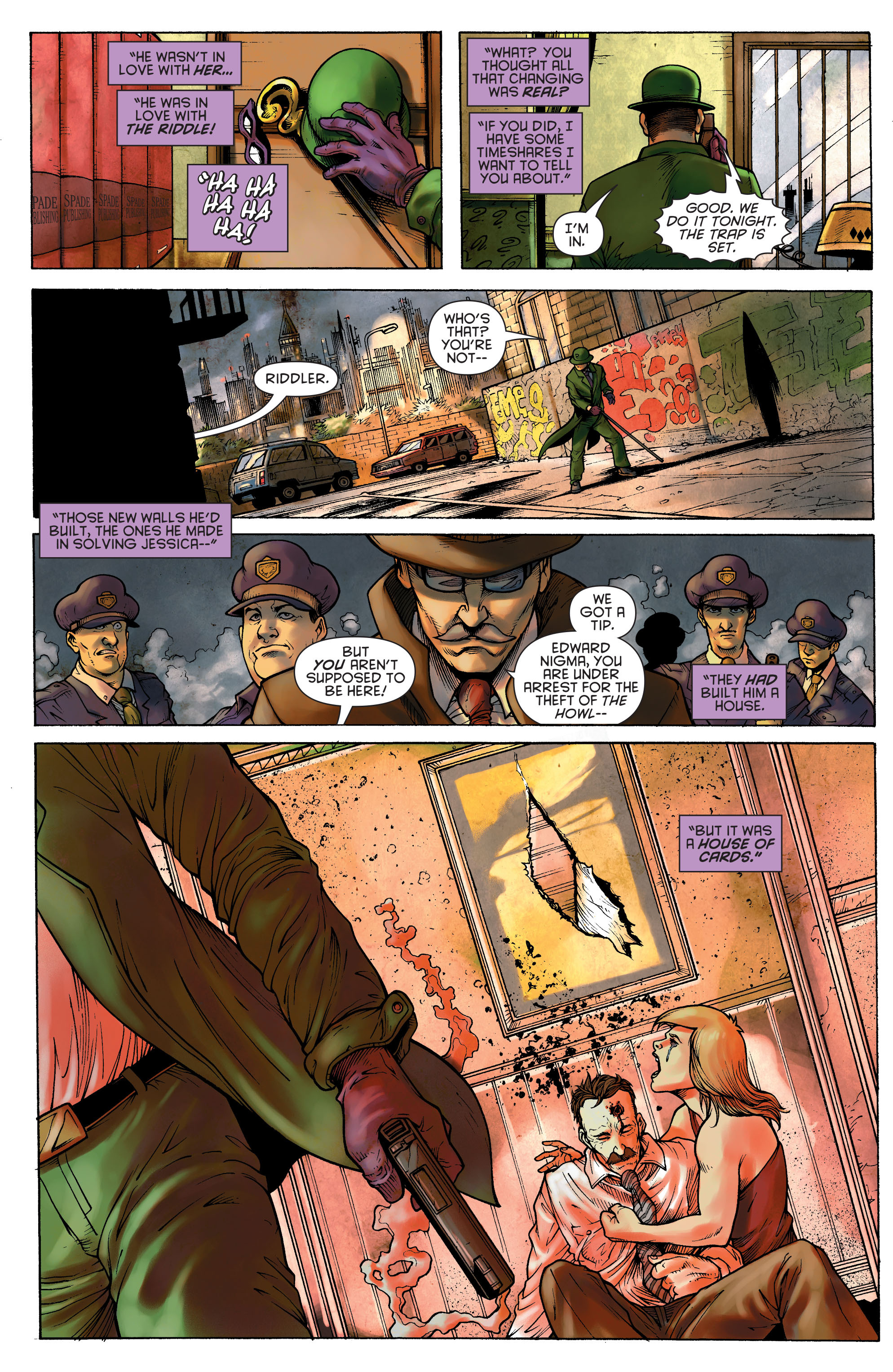 Read online Joker's Asylum II: The Riddler comic -  Issue # Full - 22