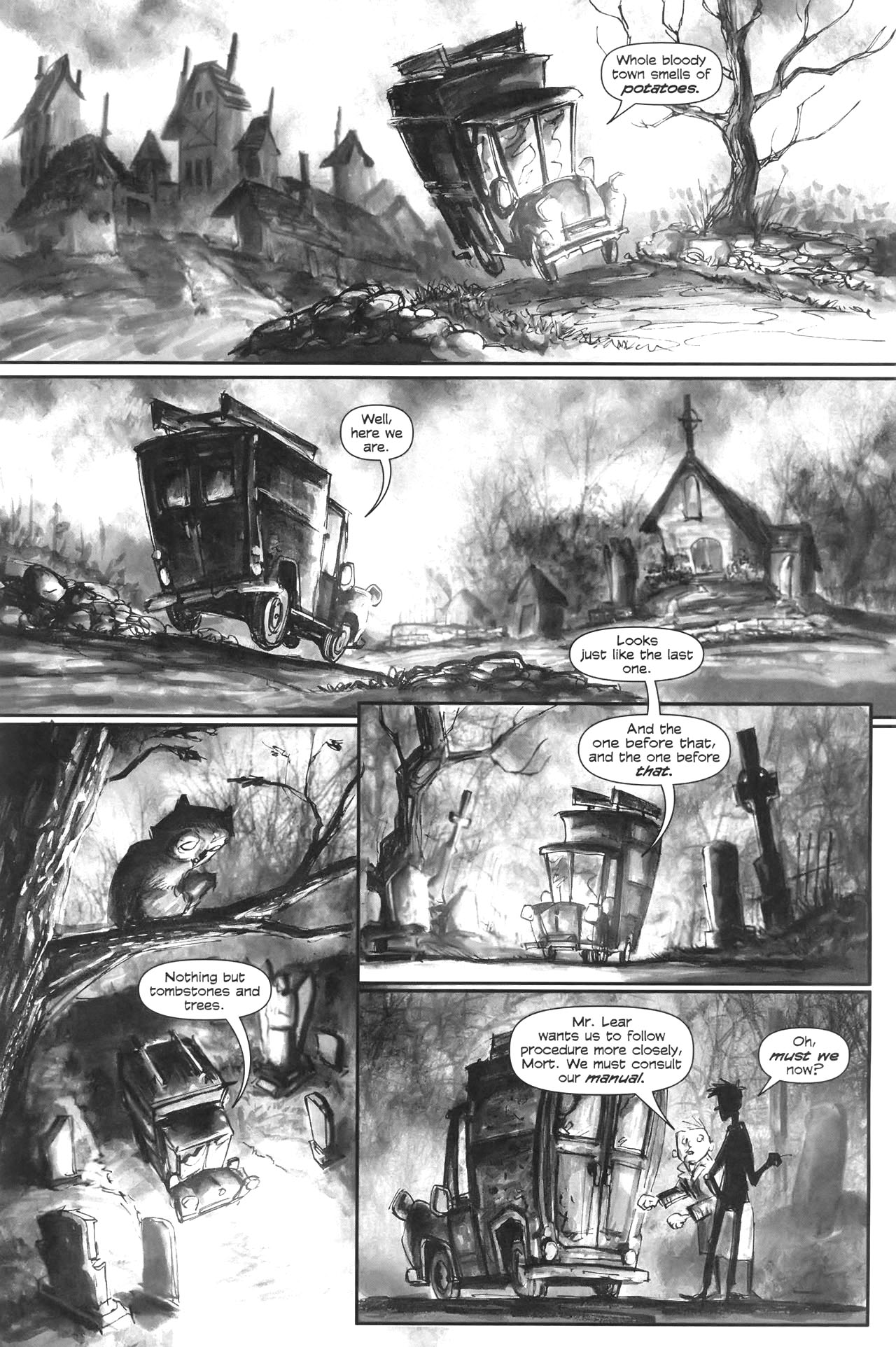 Read online Cemetery Blues comic -  Issue #1 - 5