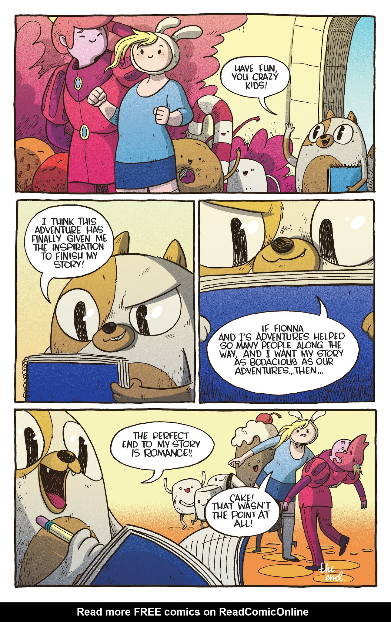 Read online Free Comic Book Day 2018 comic -  Issue # Adventure Time with Fionna and Cake - 26