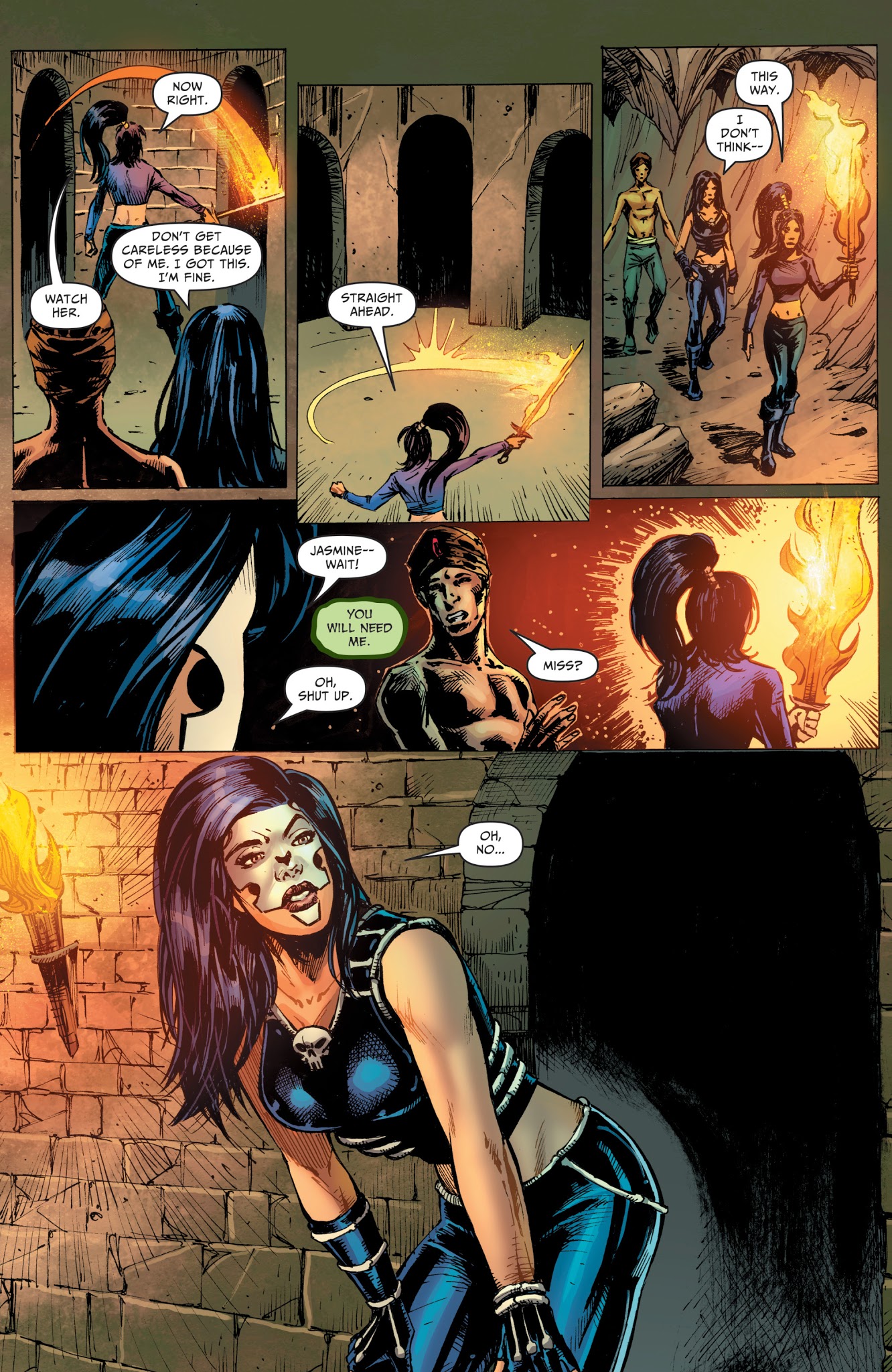 Read online Grimm Fairy Tales: Dance of the Dead comic -  Issue #4 - 21