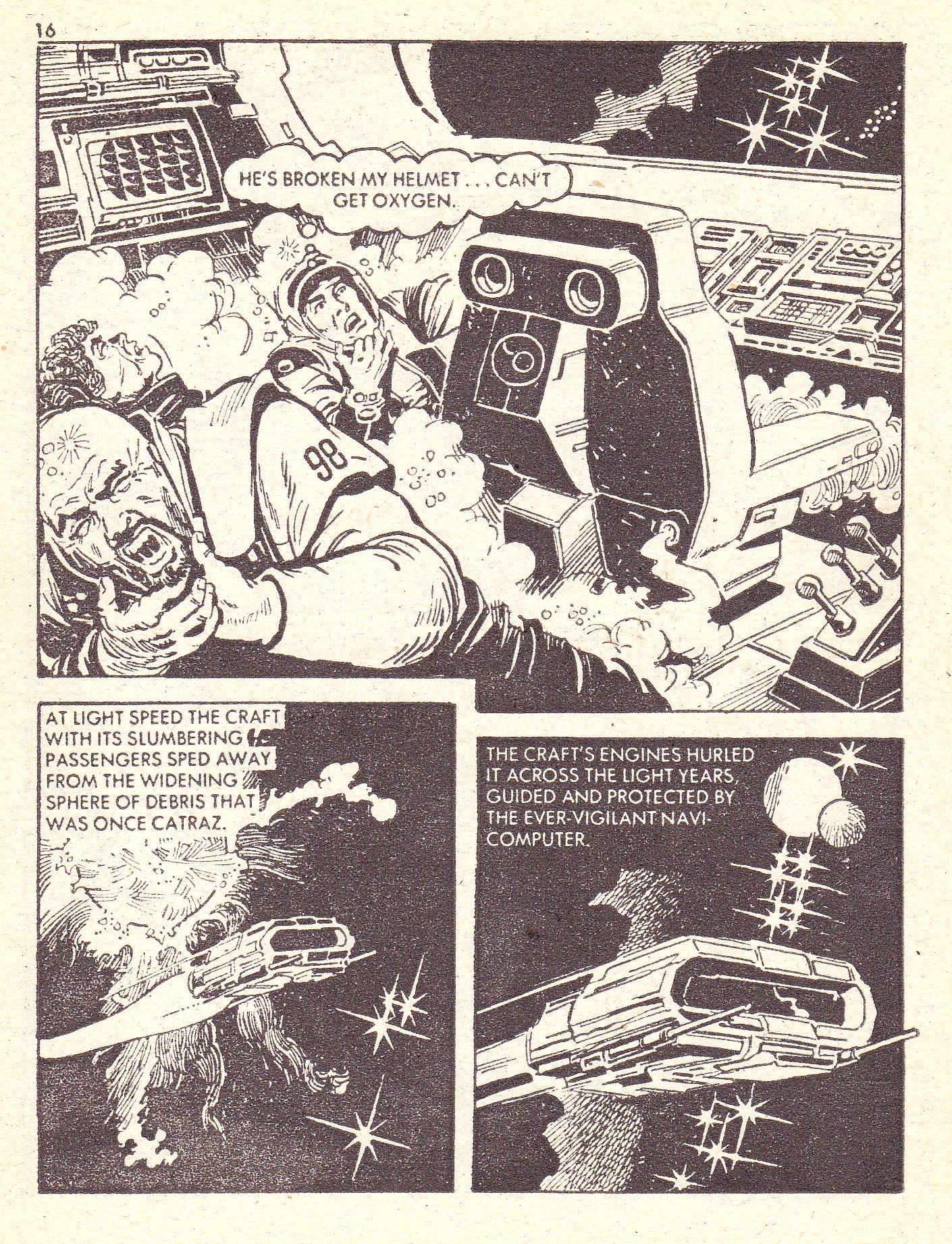 Read online Starblazer comic -  Issue #61 - 16