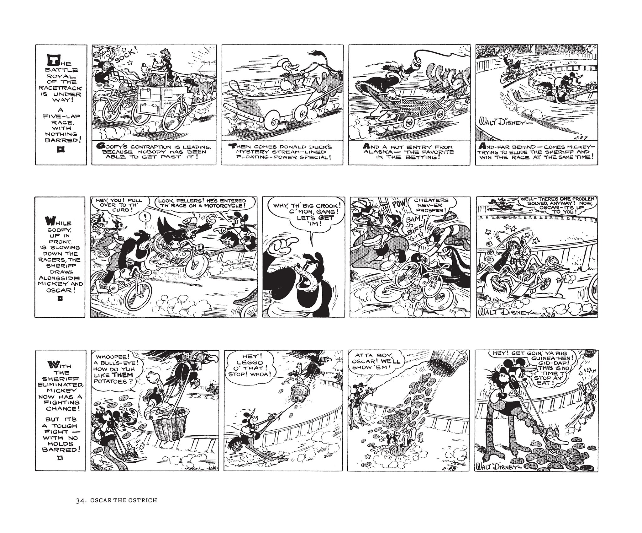 Read online Walt Disney's Mickey Mouse by Floyd Gottfredson comic -  Issue # TPB 4 (Part 1) - 34