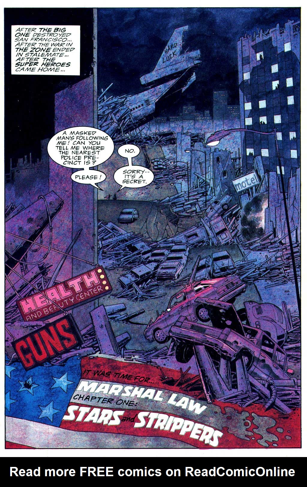 Read online Marshal Law (1987) comic -  Issue #1 - 3