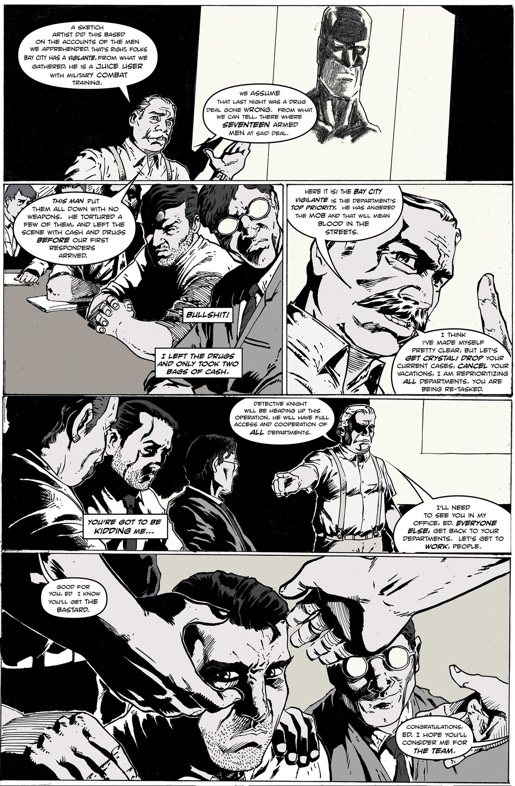 Read online Moros: A Hard Boiled Hero comic -  Issue #1 - 23