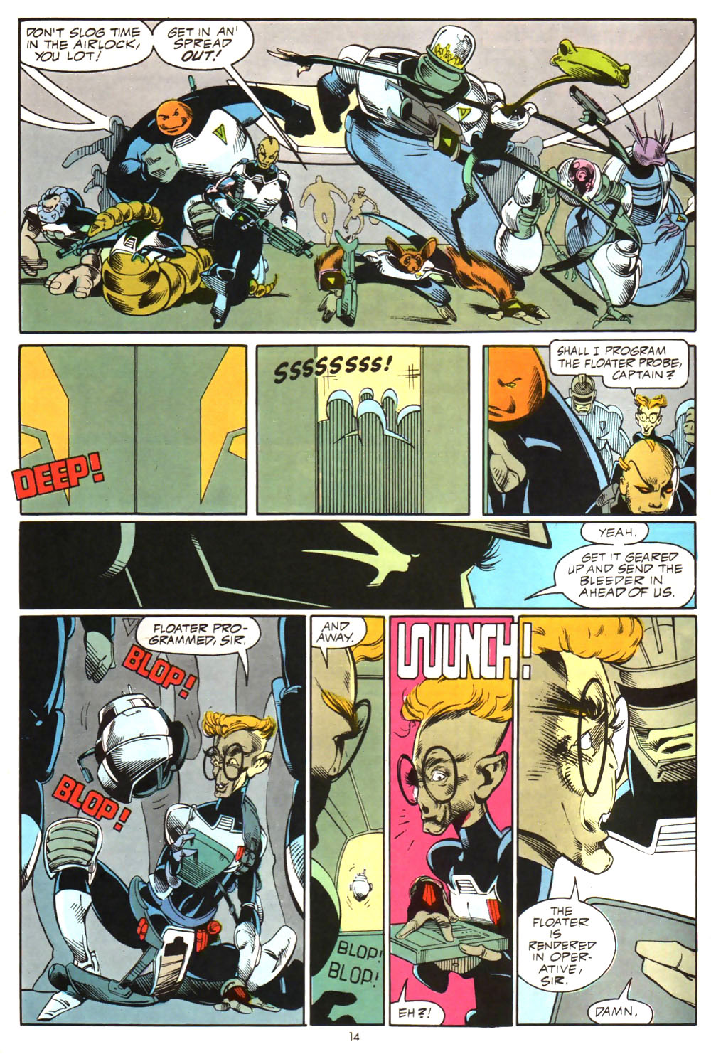 Read online Alien Legion (1987) comic -  Issue #6 - 17