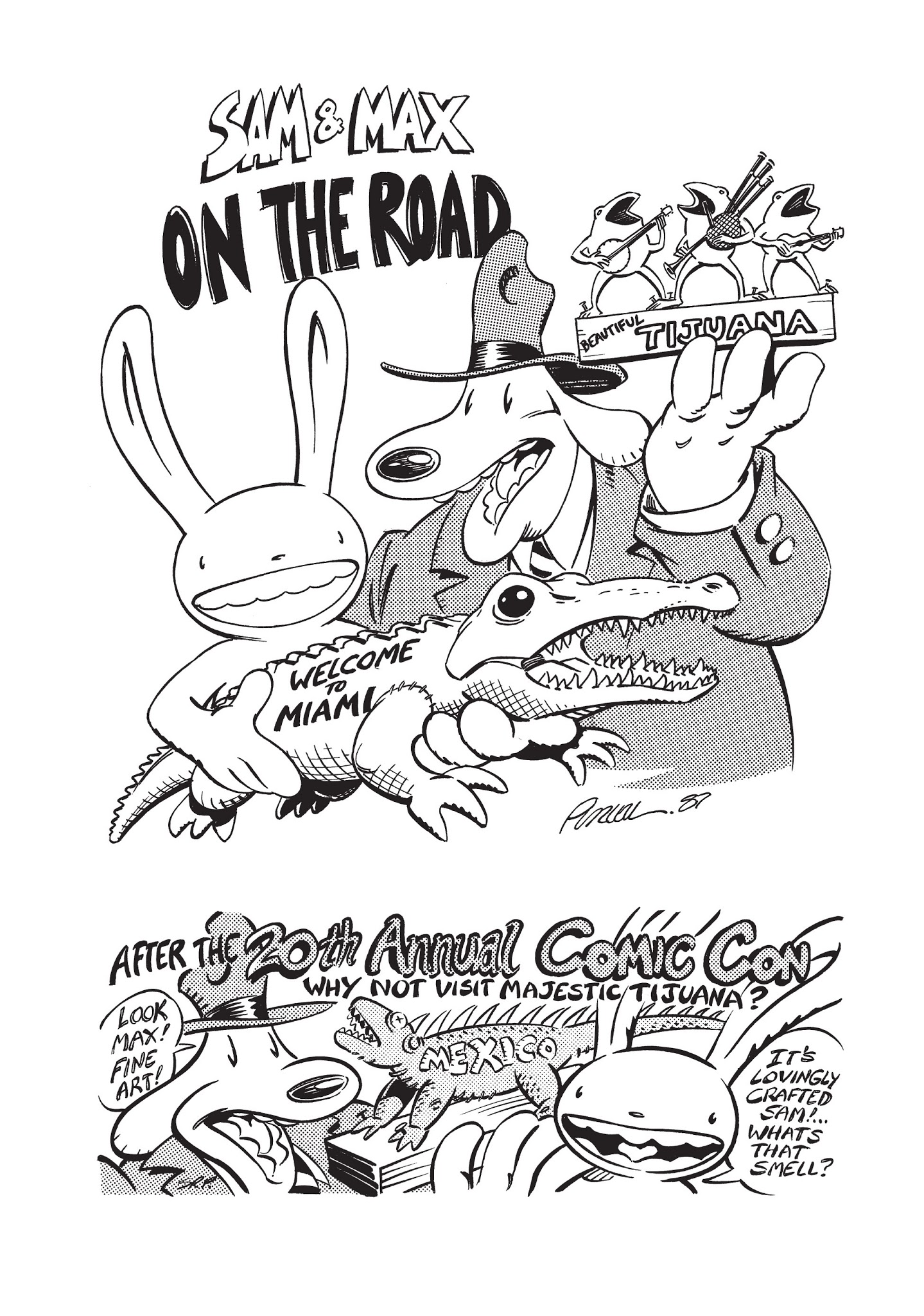 Read online Sam & Max Surfin' The Highway comic -  Issue # TPB - 143