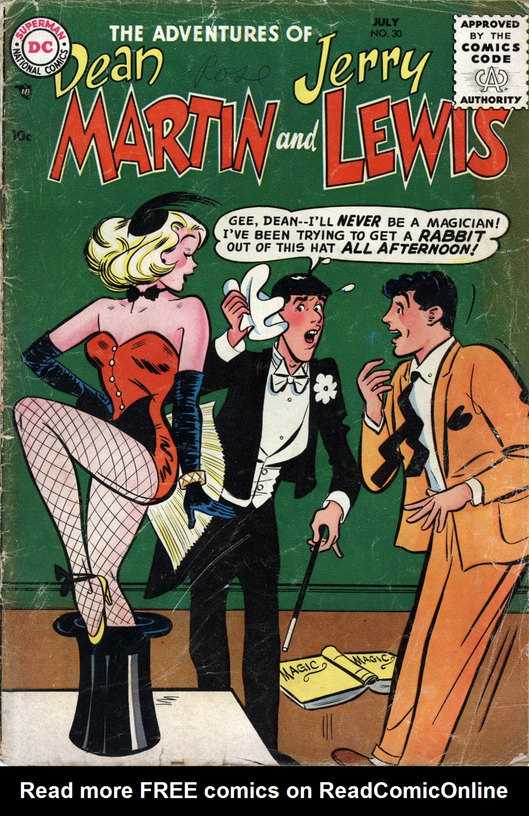 Read online The Adventures of Dean Martin and Jerry Lewis comic -  Issue #30 - 1