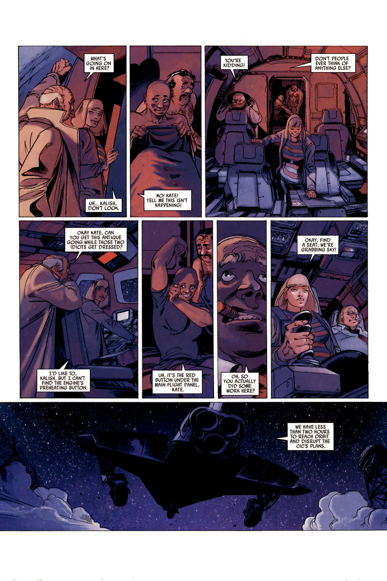 Read online Universal War One: Revelations comic -  Issue #1 - 34