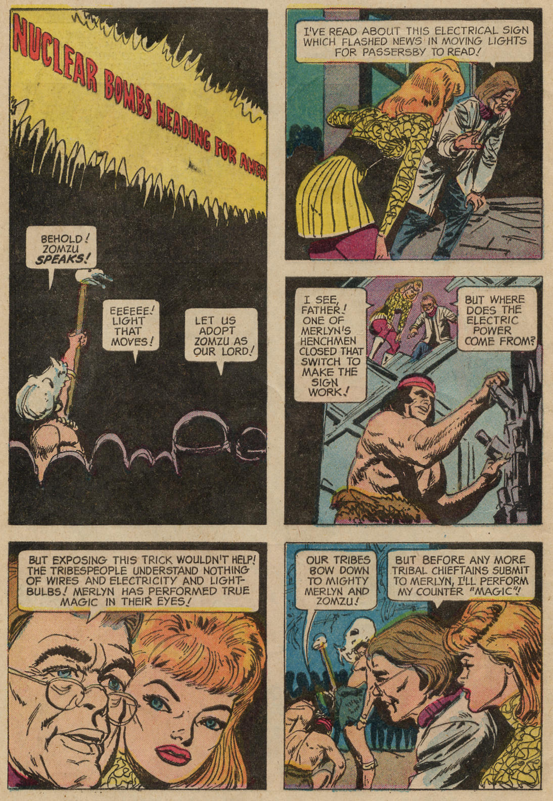 Read online Mighty Samson (1964) comic -  Issue #13 - 7