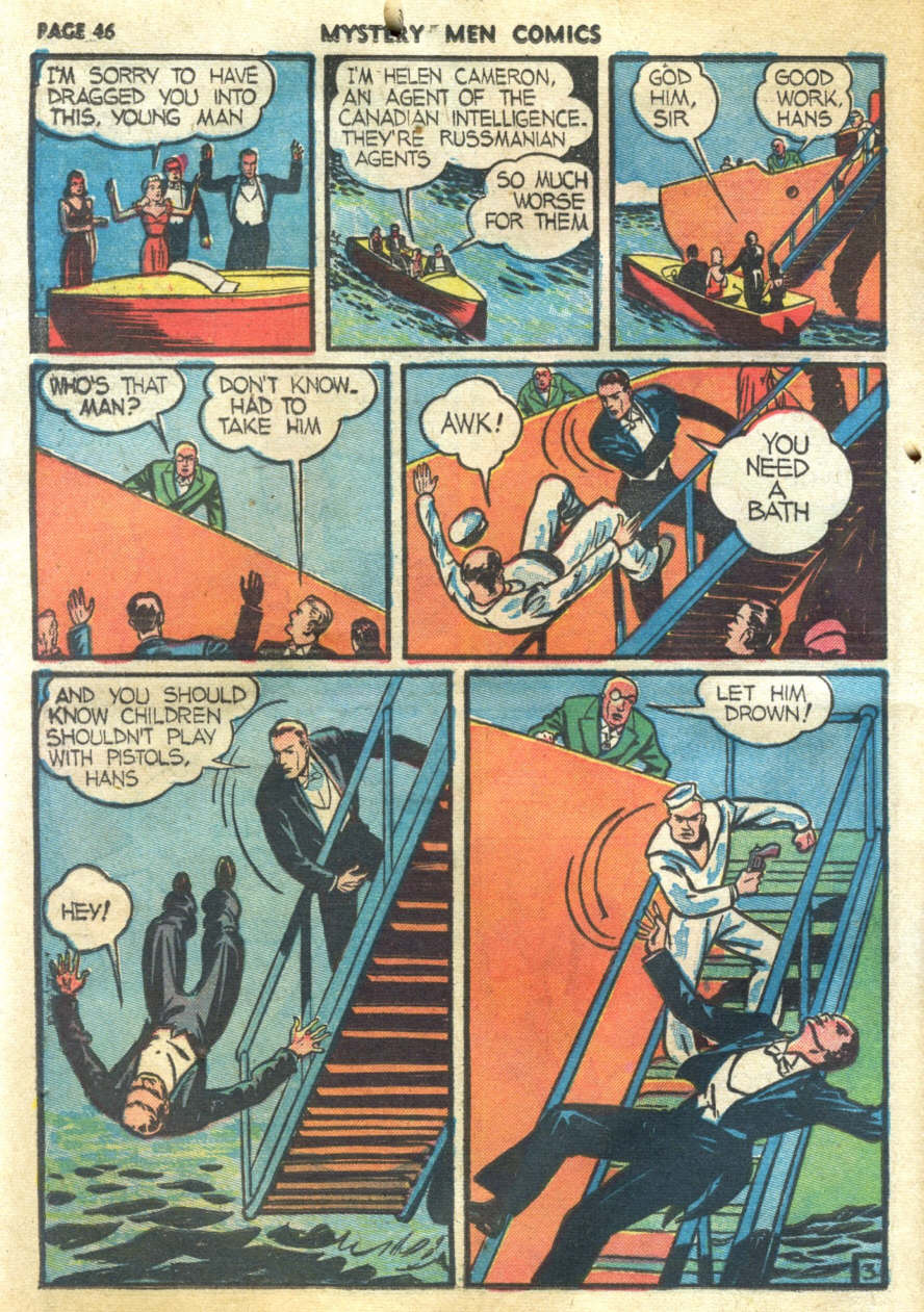 Read online Mystery Men Comics comic -  Issue #11 - 48