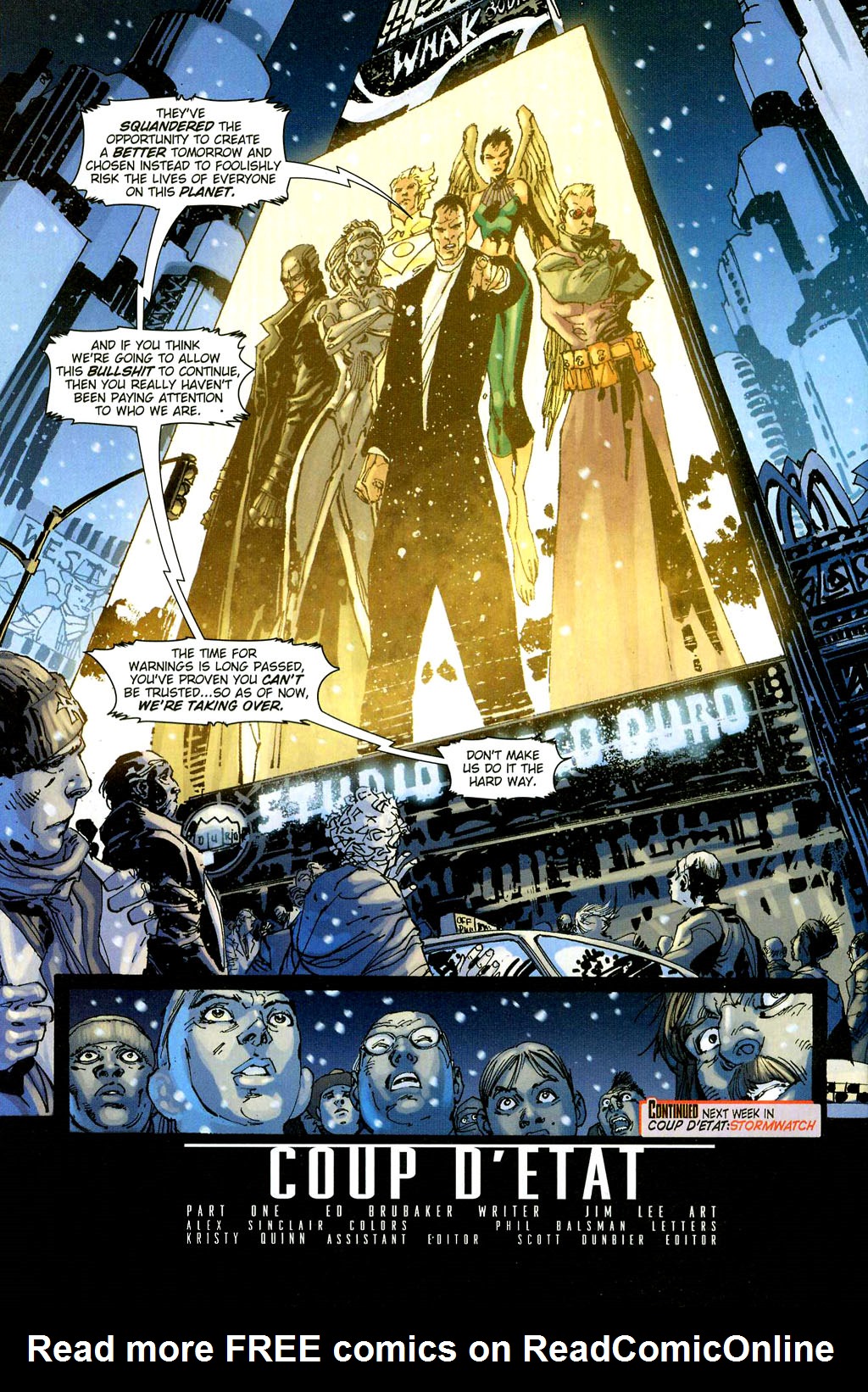 Read online Coup D'Etat comic -  Issue #1 - 23