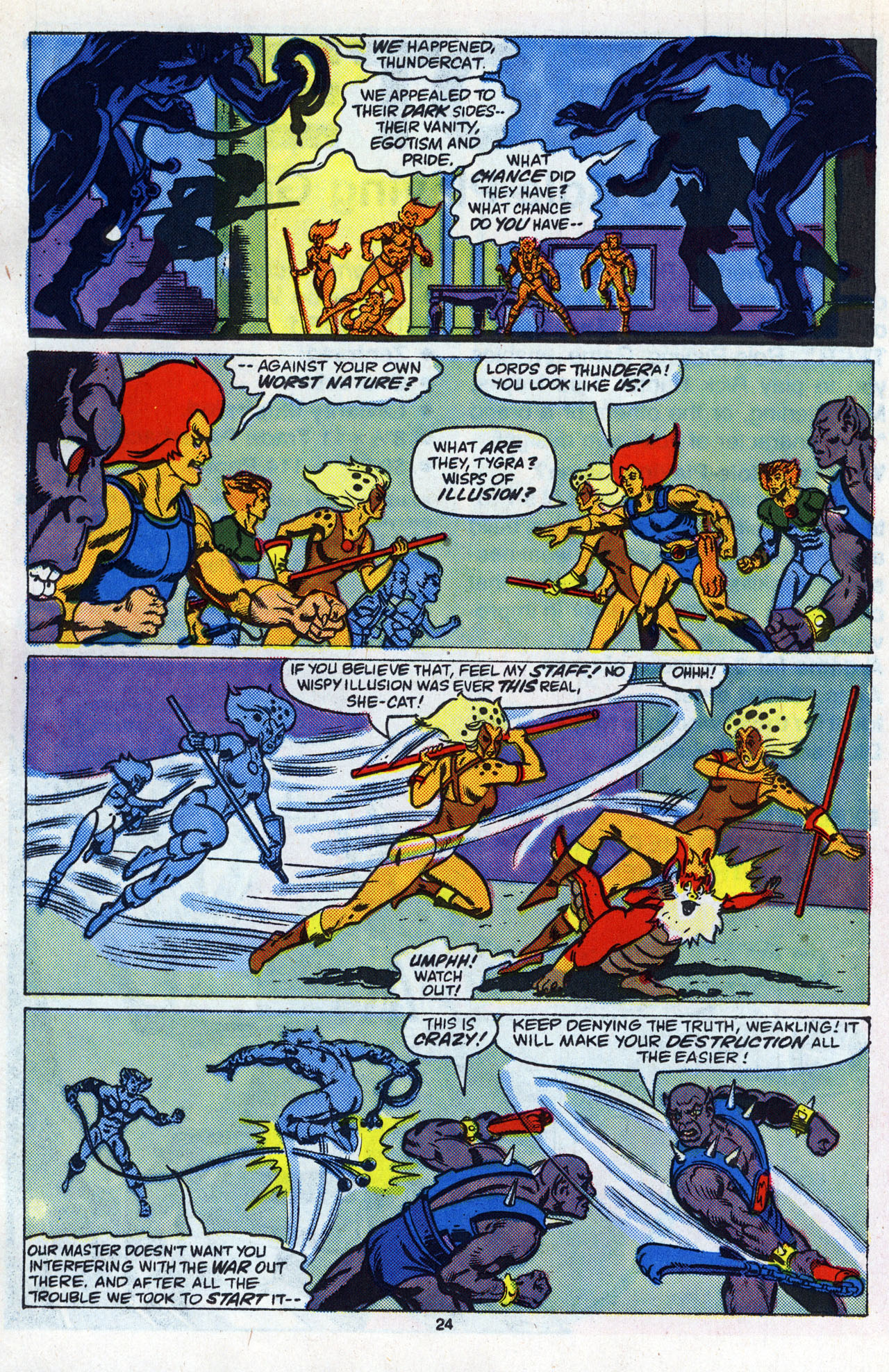 Read online ThunderCats (1985) comic -  Issue #24 - 26