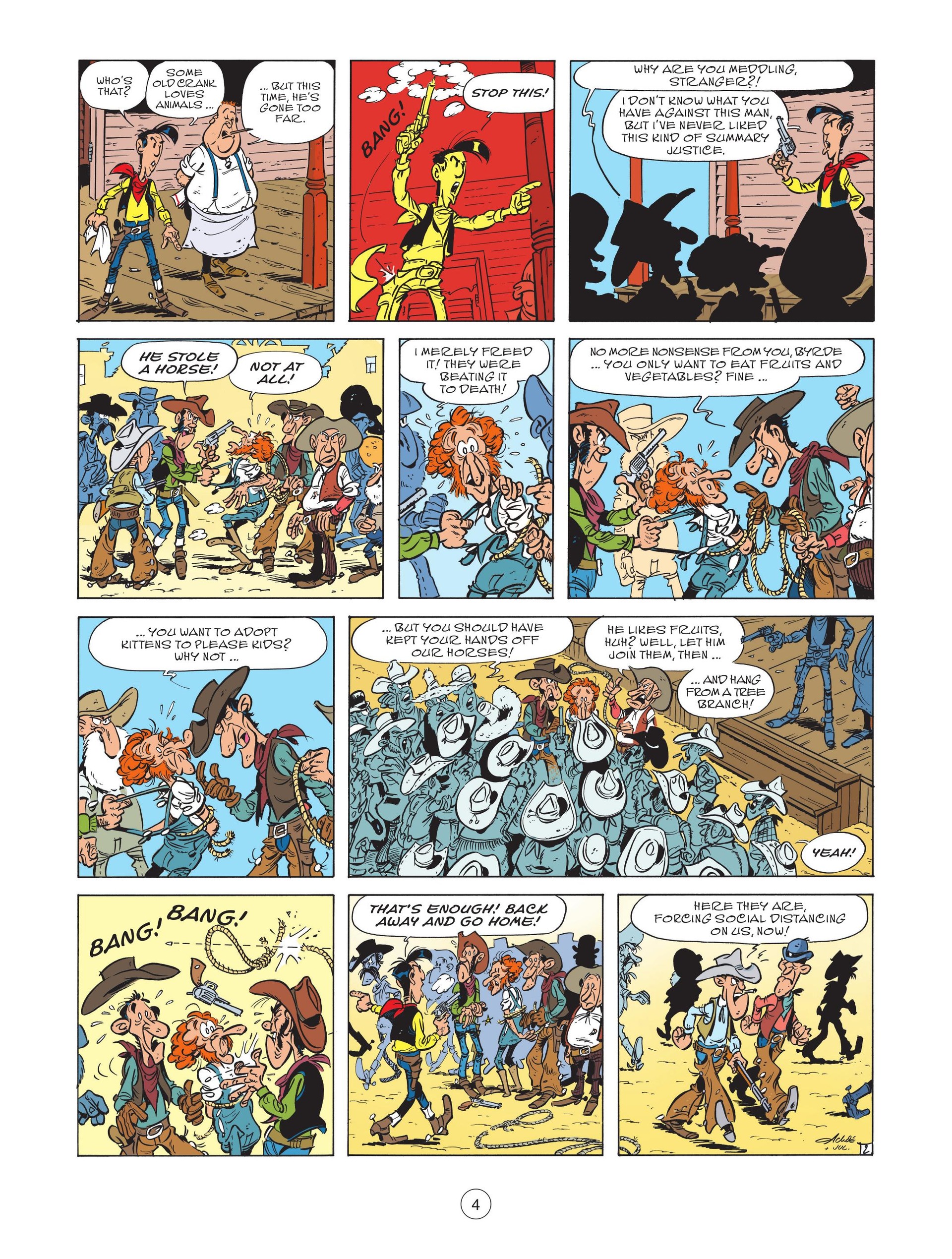 Read online A Lucky Luke Adventure comic -  Issue #82 - 6
