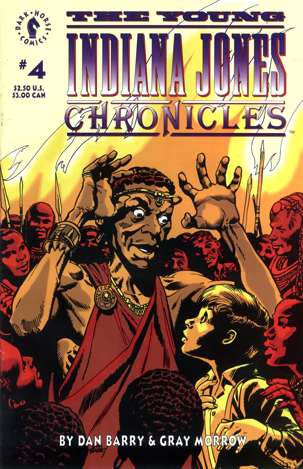 Read online Young Indiana Jones Chronicles comic -  Issue #4 - 1