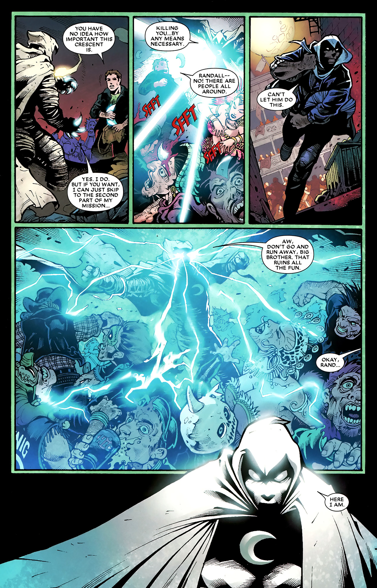Read online Shadowland: Moon Knight comic -  Issue #3 - 17