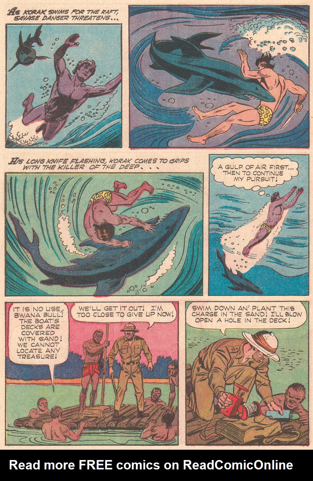 Read online Korak, Son of Tarzan (1964) comic -  Issue #16 - 24