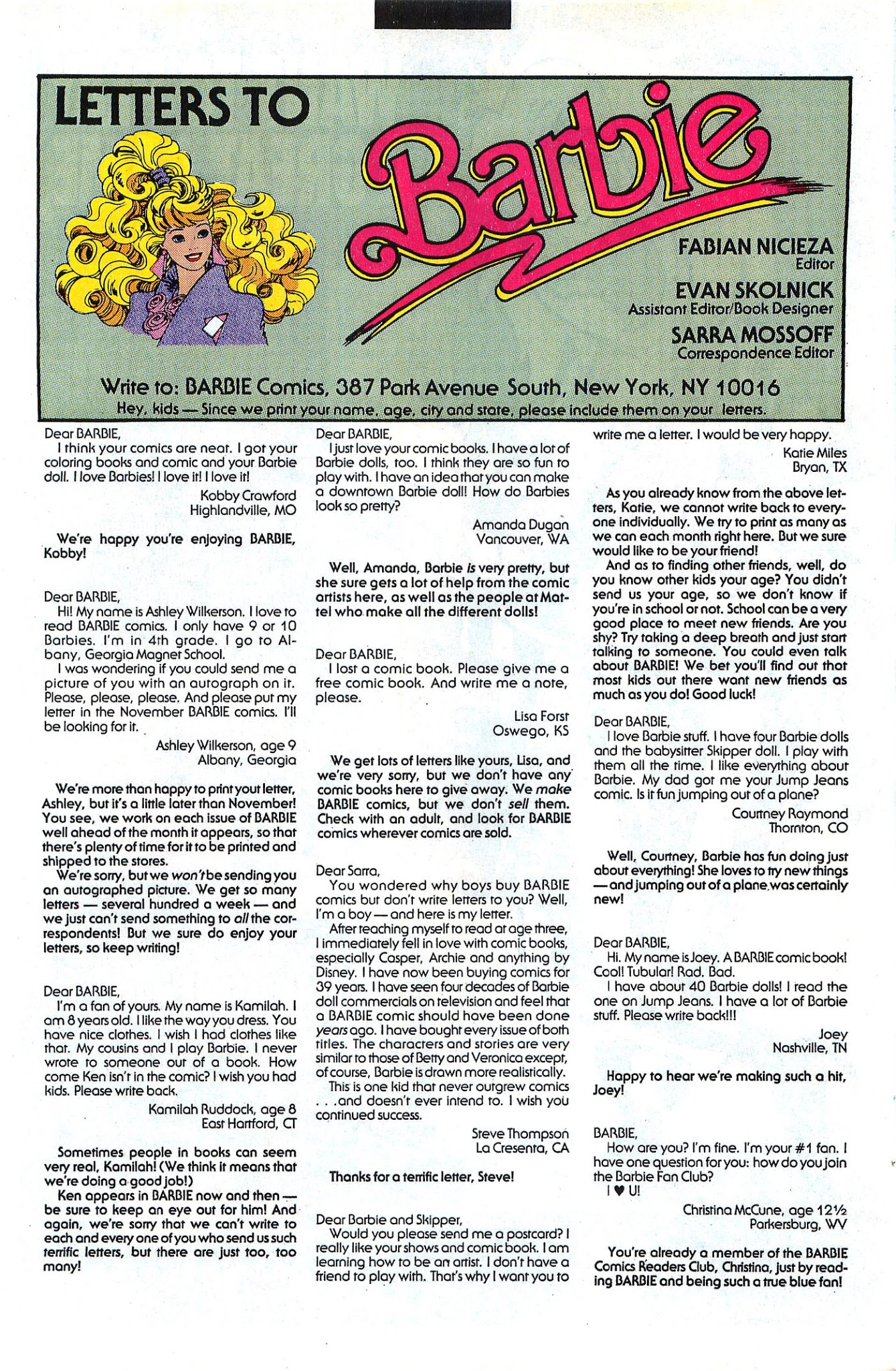 Read online Barbie comic -  Issue #15 - 32