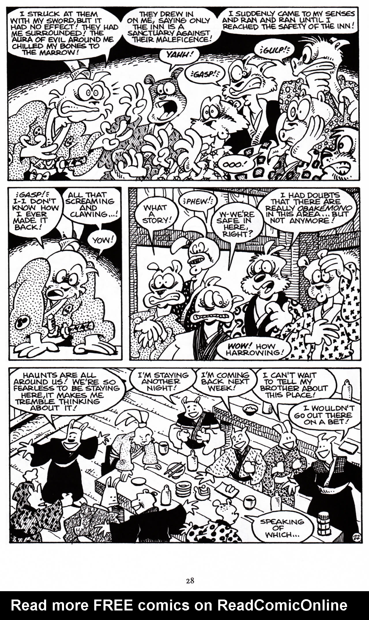 Read online Usagi Yojimbo (1996) comic -  Issue #31 - 22
