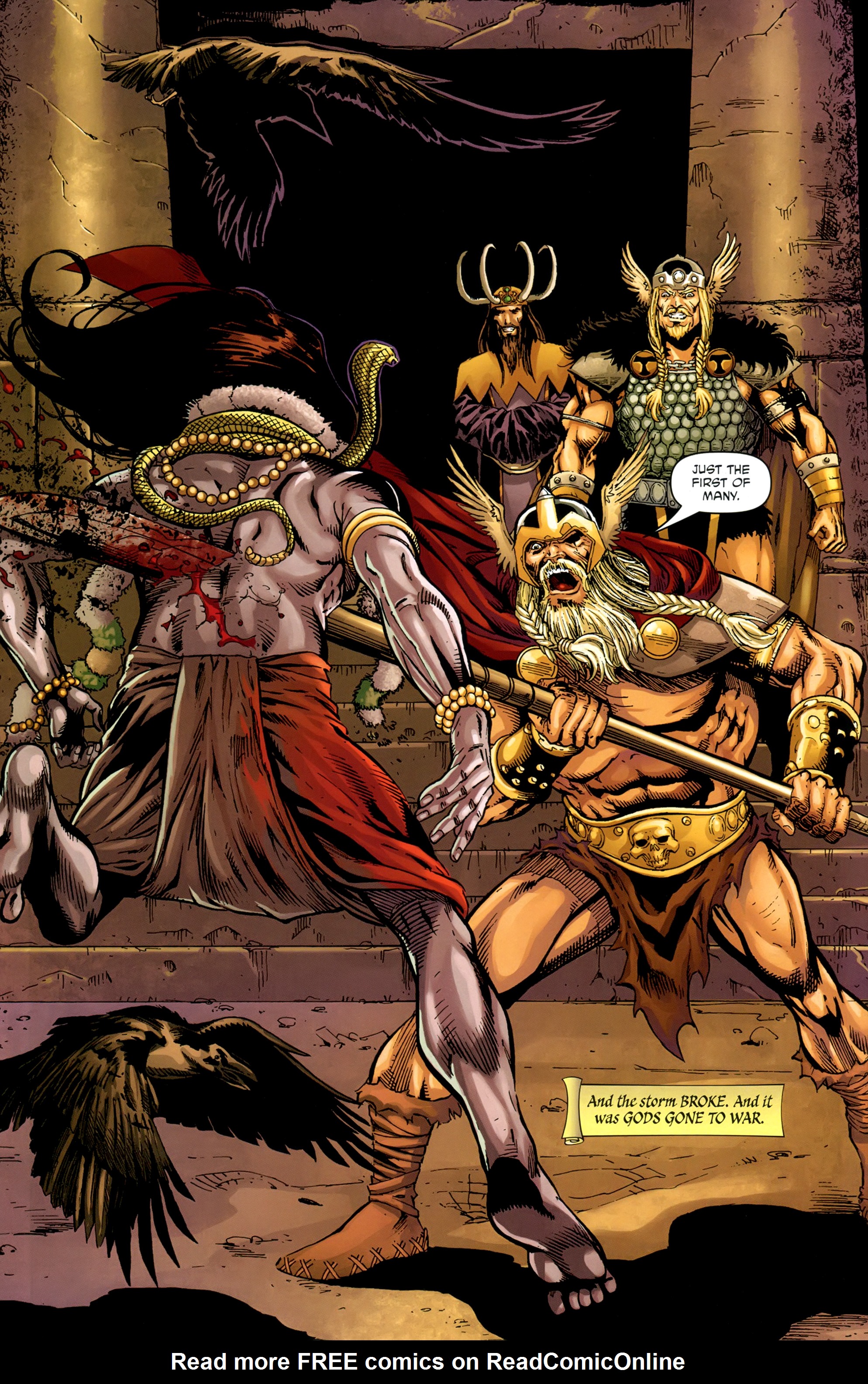 Read online God Is Dead comic -  Issue #2 - 26