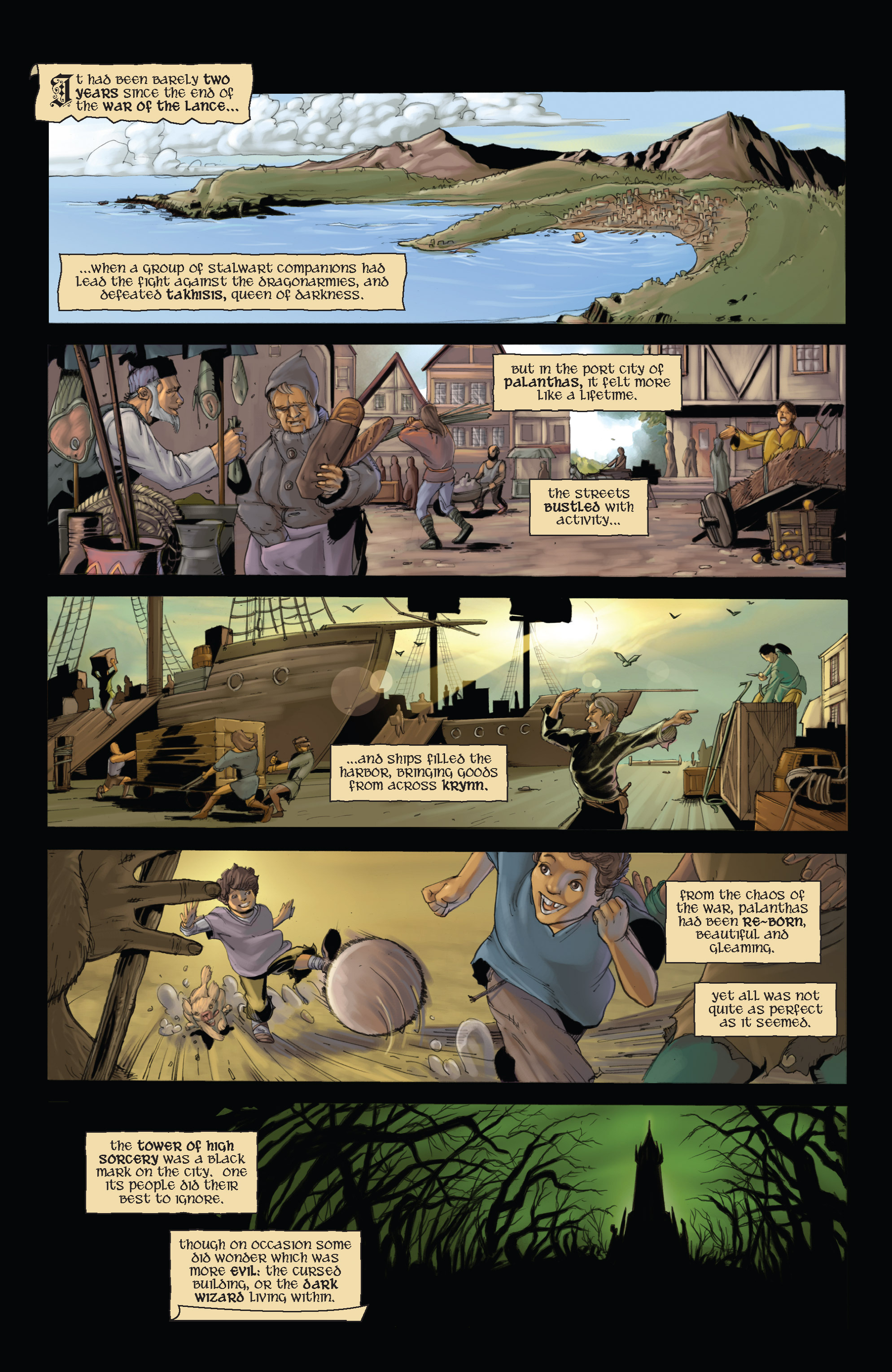 Read online Dragonlance Legends: Time of the Twins comic -  Issue # TPB - 6