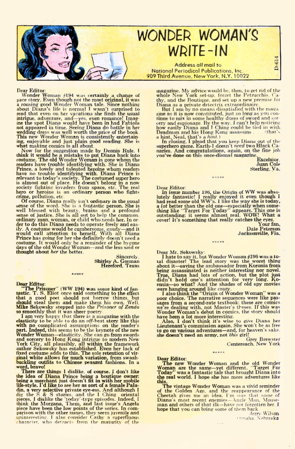 Read online Wonder Woman (1942) comic -  Issue #198 - 47