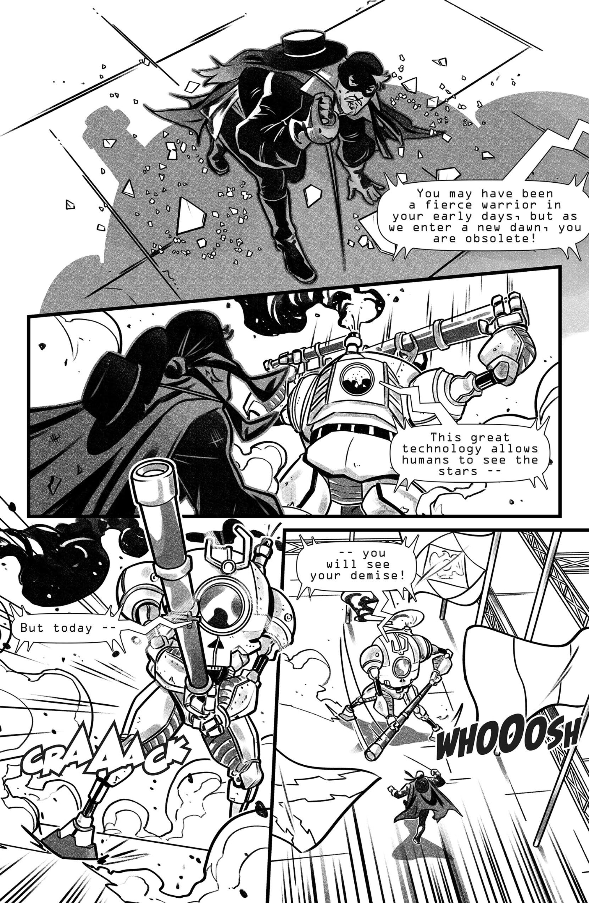 Read online Zorro Black & White Noir comic -  Issue # Full - 8
